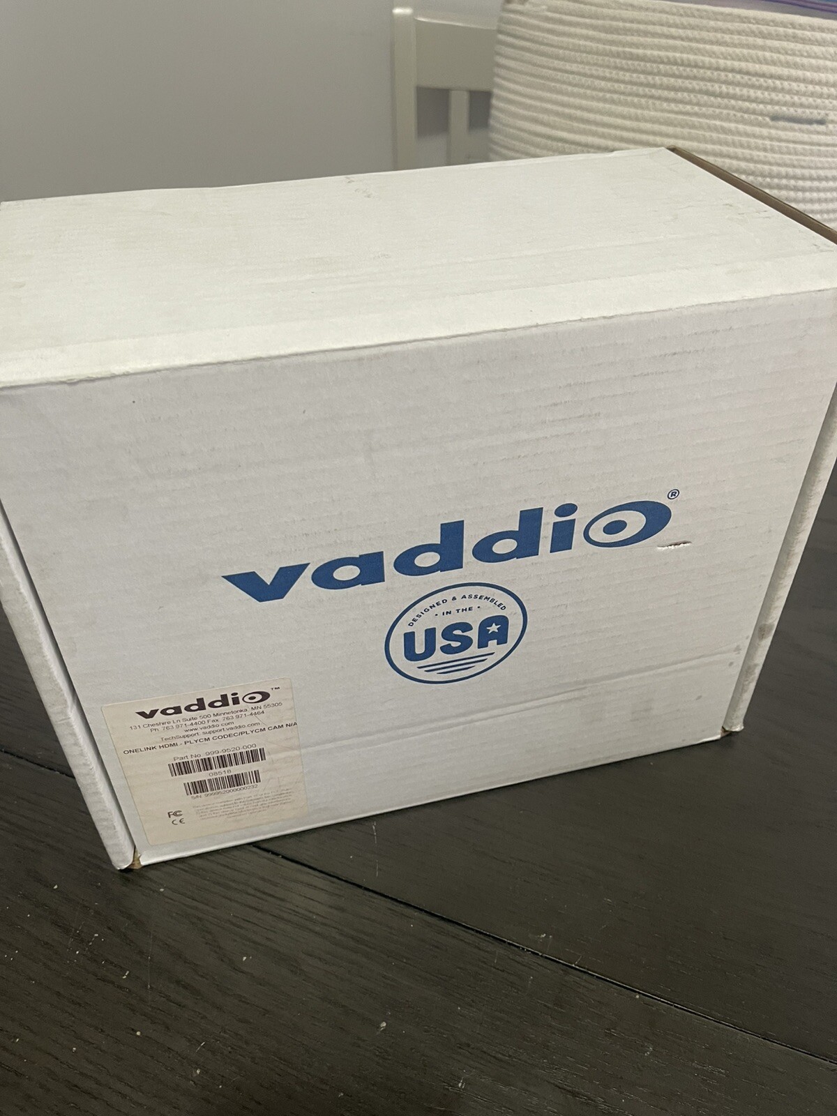 NEW Vaddio 999-9520-000 Codec Kit for OneLINK System For Polycom EagleEye Camera