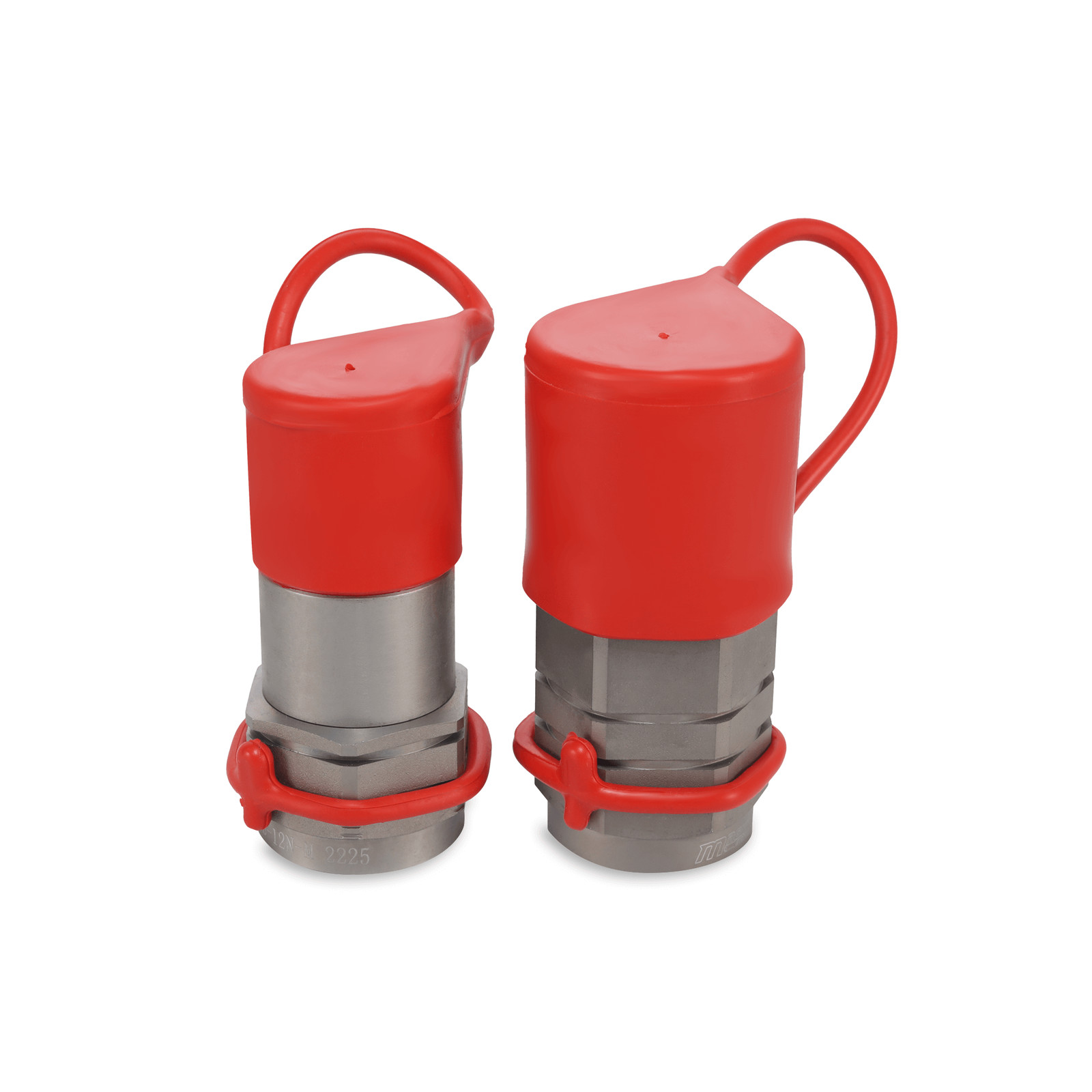 1/2″ Flat Face Hydraulic Quick Couplers Set – 3/4″ NPT Thread