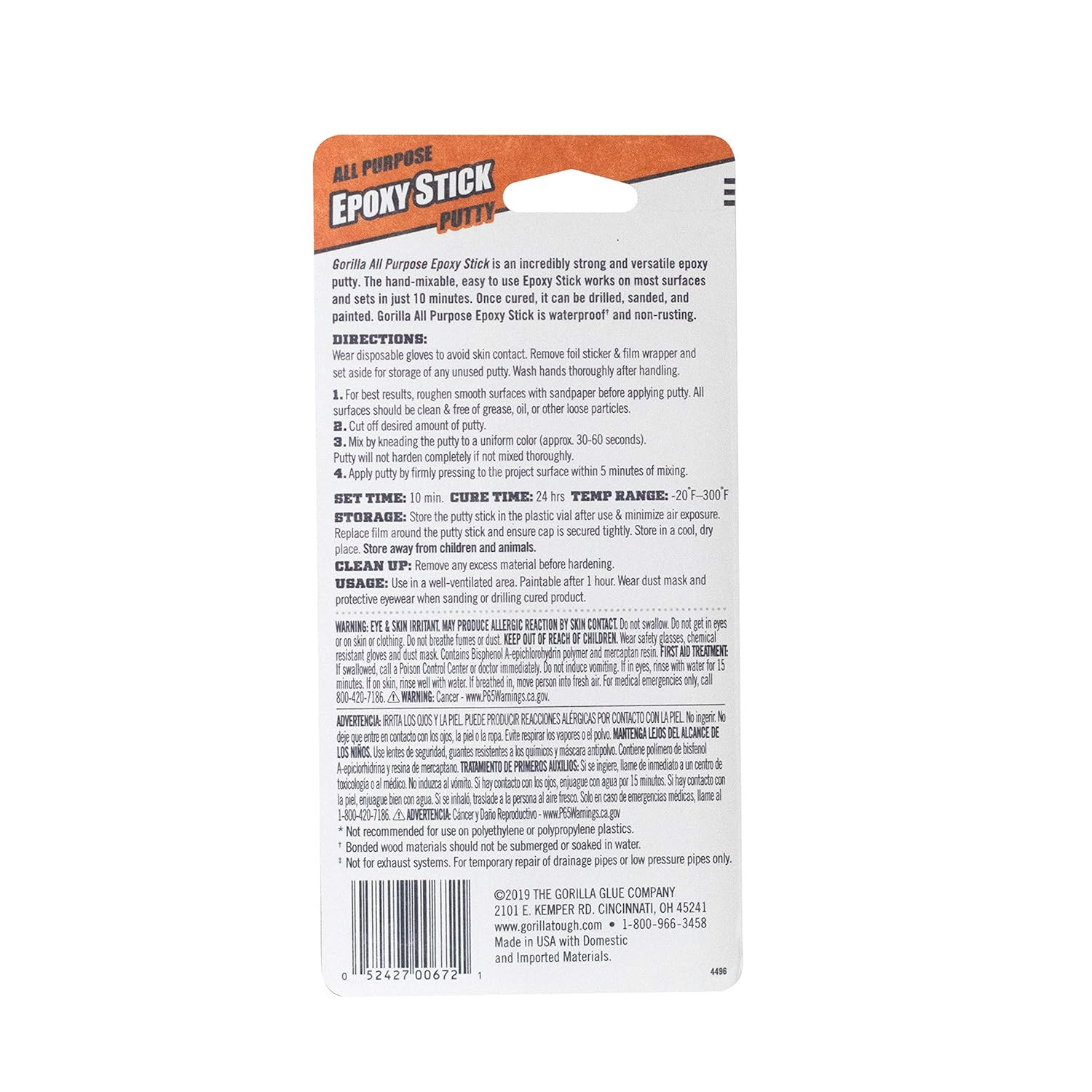 2 Part Epoxy, Clear Epoxy, 0.85 Ounce Syringe (Pack of 1) – 5 Minute Set, Incred