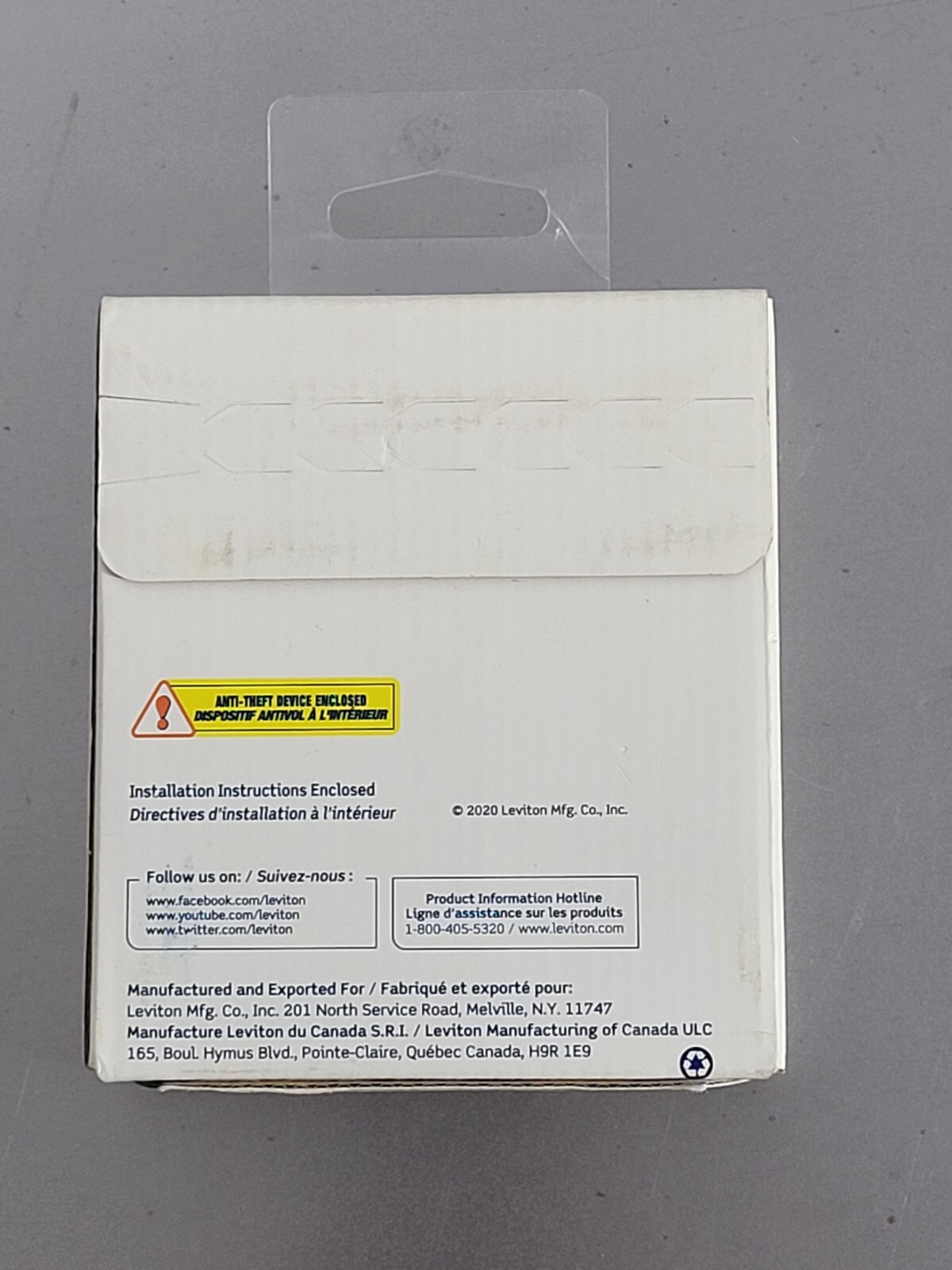 Leviton 15A 120V AFCI Branch Circuit Breaker LB115-AFT 1-Pole Plug-On New In Box