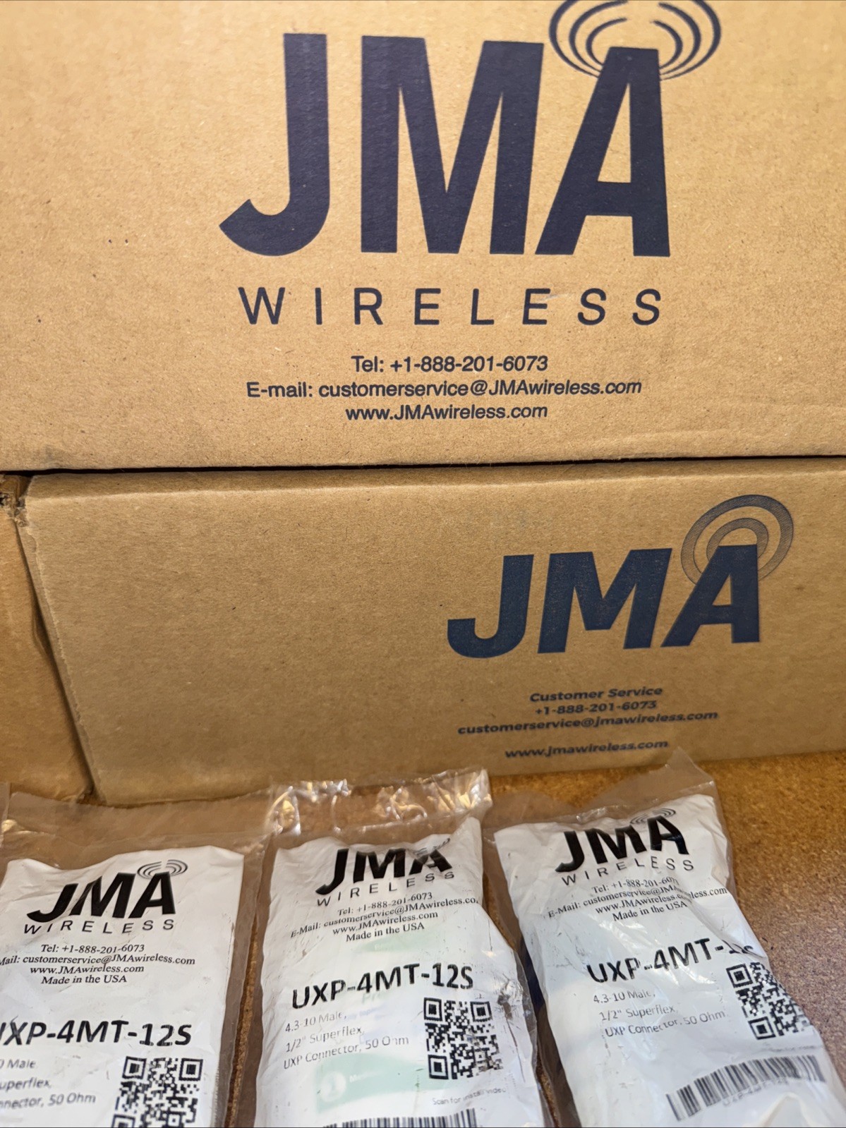 (10 pcs) JMA UXP-4MT-12S 4.3-10 Male Connector 1/2″ SuperflexCable Free Ship