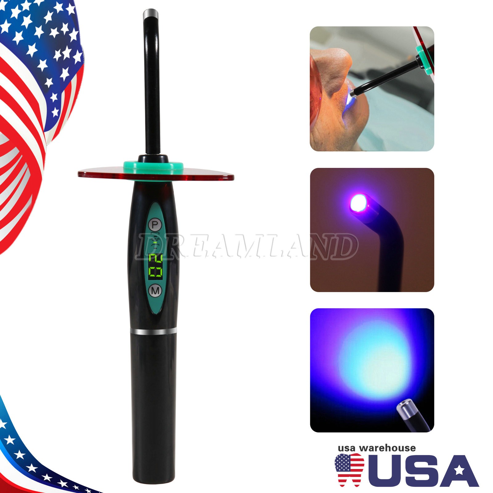 Dental Lab Marathon Electric Micromotor Polishing + 35K rpm Motor Handpiece Kit