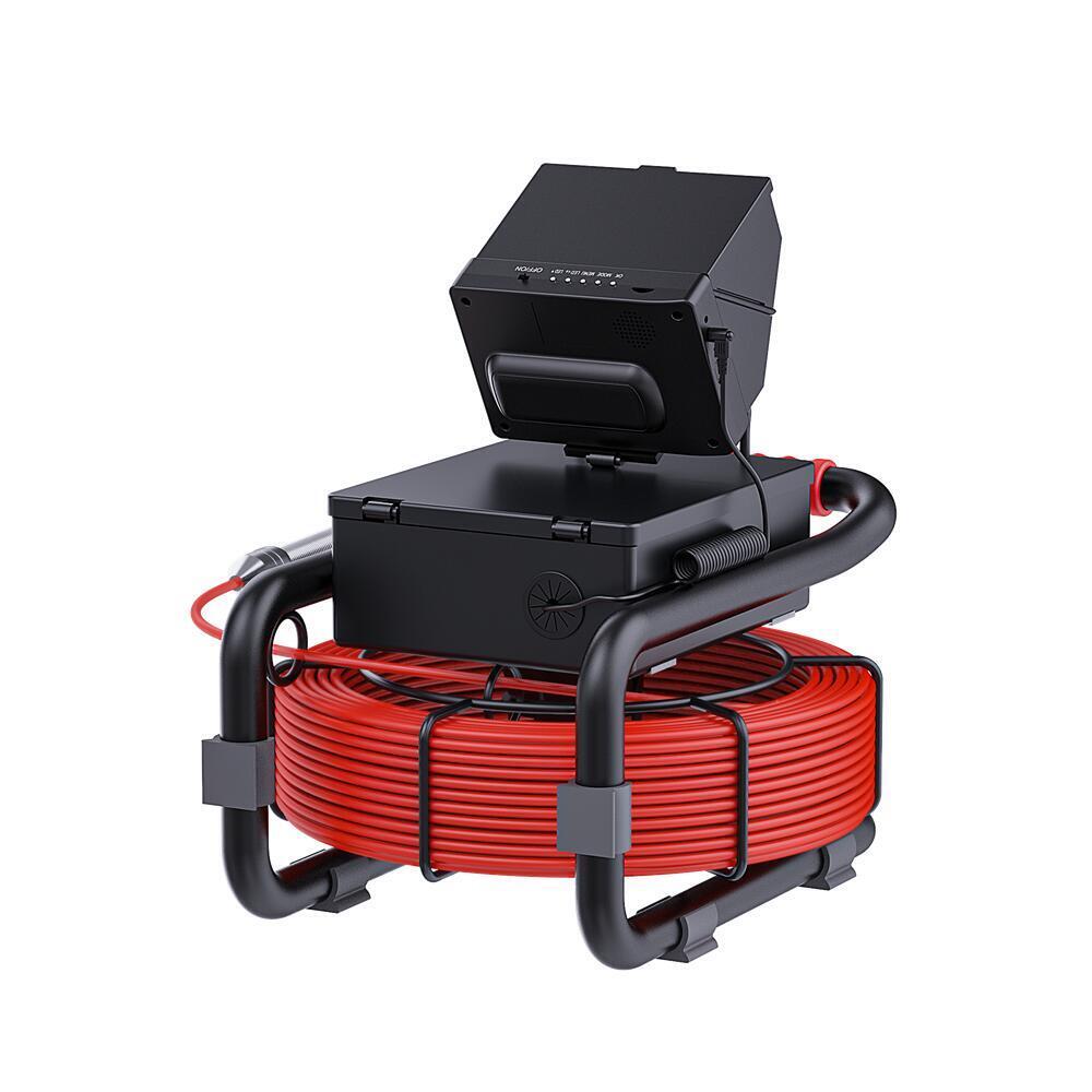 ESANHAO Sewer Camera 98ft/30m Pipe Inspection Camera HD Drain 4.3in LCD Monitor