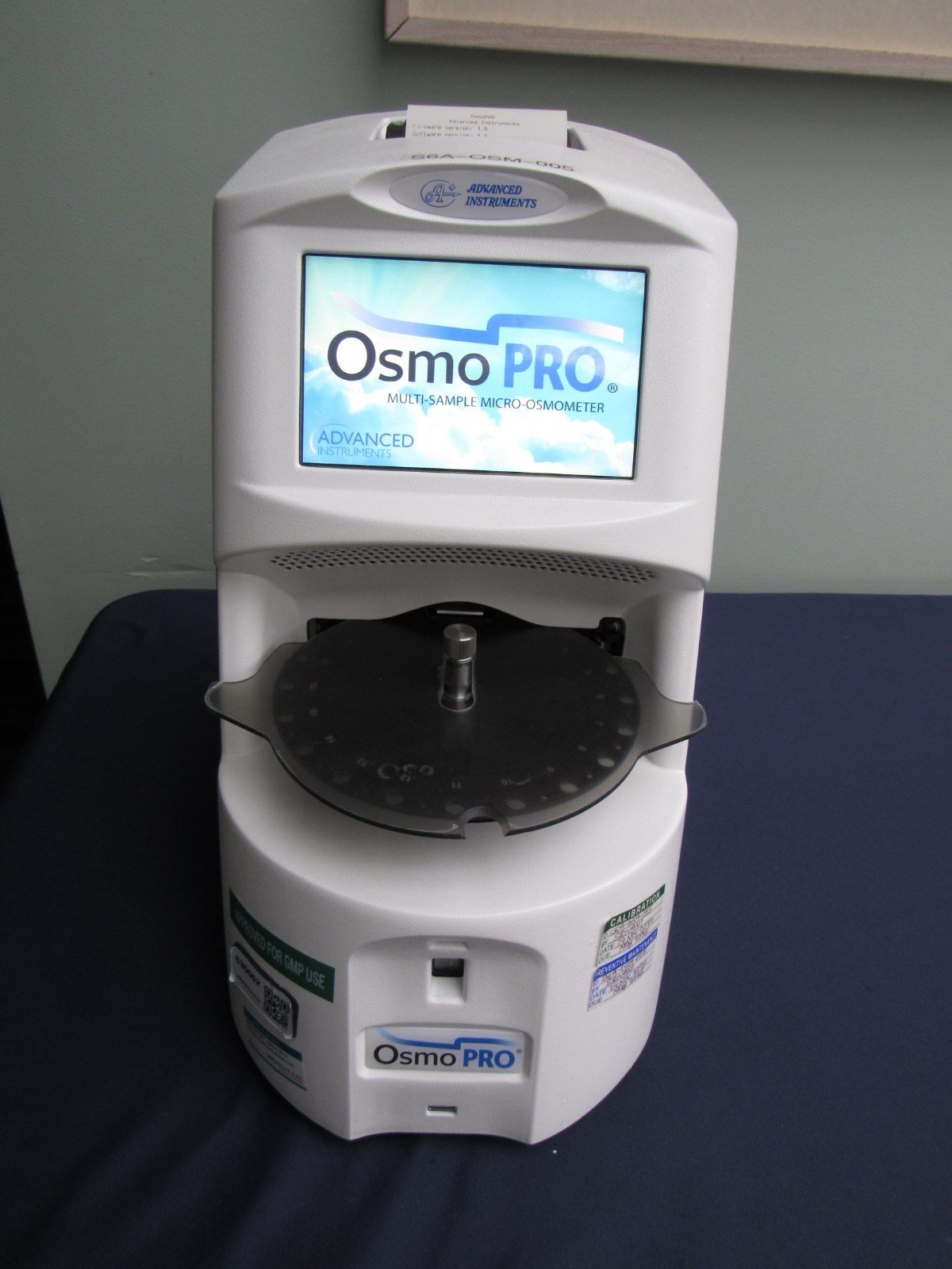 Advanced Instruments OsmoPro Multi-Sample Micro-Osmometer GUARANTEED WORKING