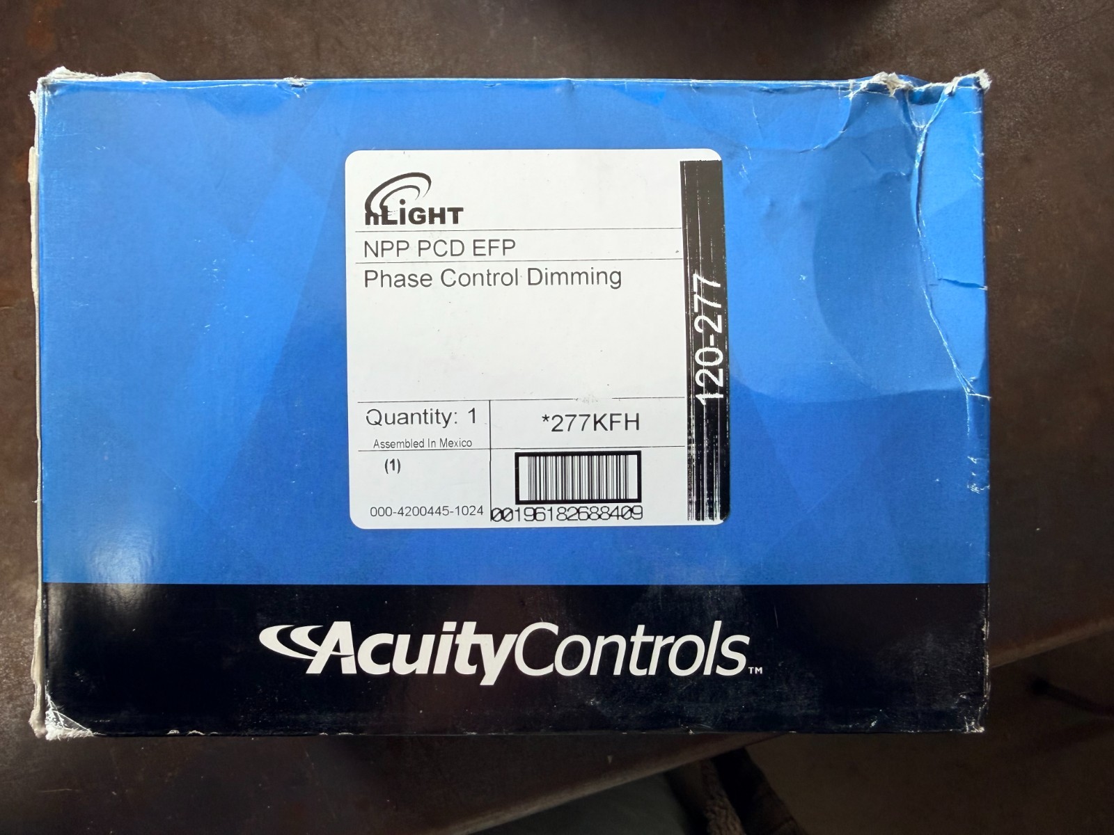 Acuity/ Lithonia nLight NPP PCD EFP Phase Control Dimming 277KFH 120v/277v