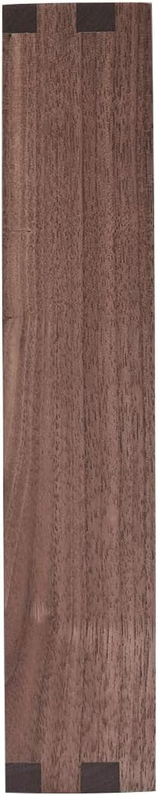 Elegant Black Walnut Wood Organizer Tray for Desk & Drawer Storage