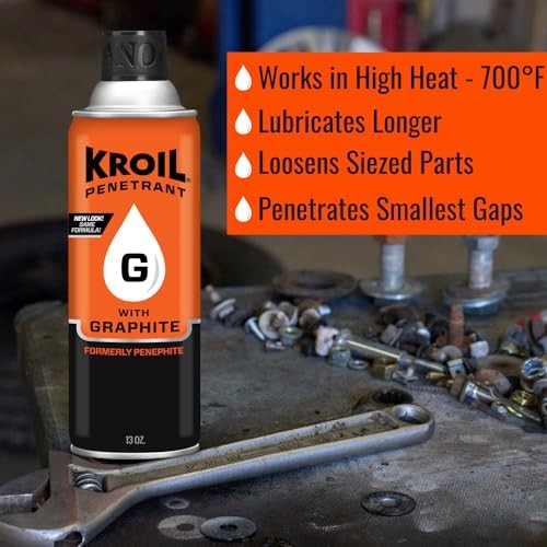 Kroil Penetrant with Graphite (Aerosol Spray-13oz Can-Single)
