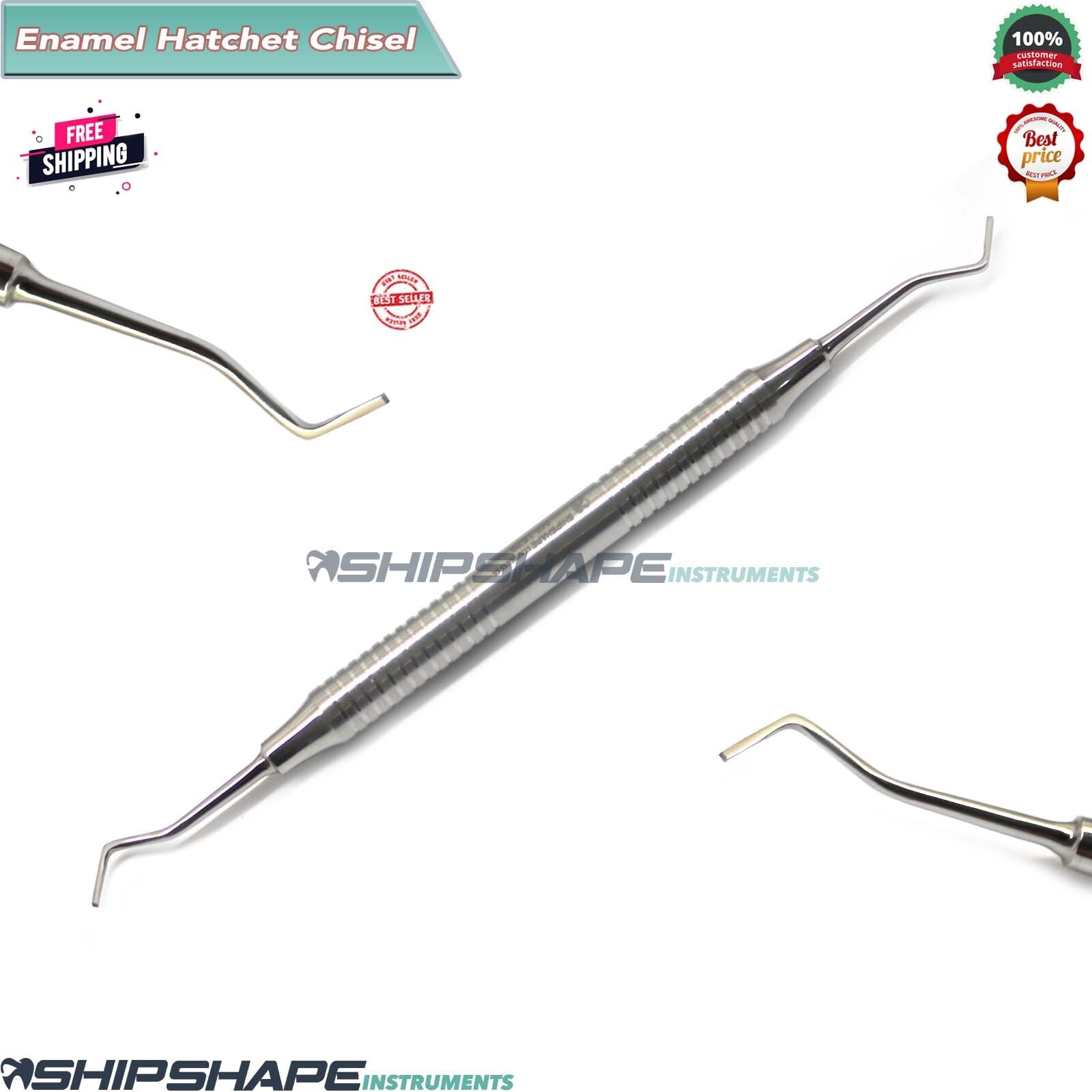 15/16 Dental Enamel Chisel Surgical Hatchet Perio Cutting Instrument 1mm/1.2mm