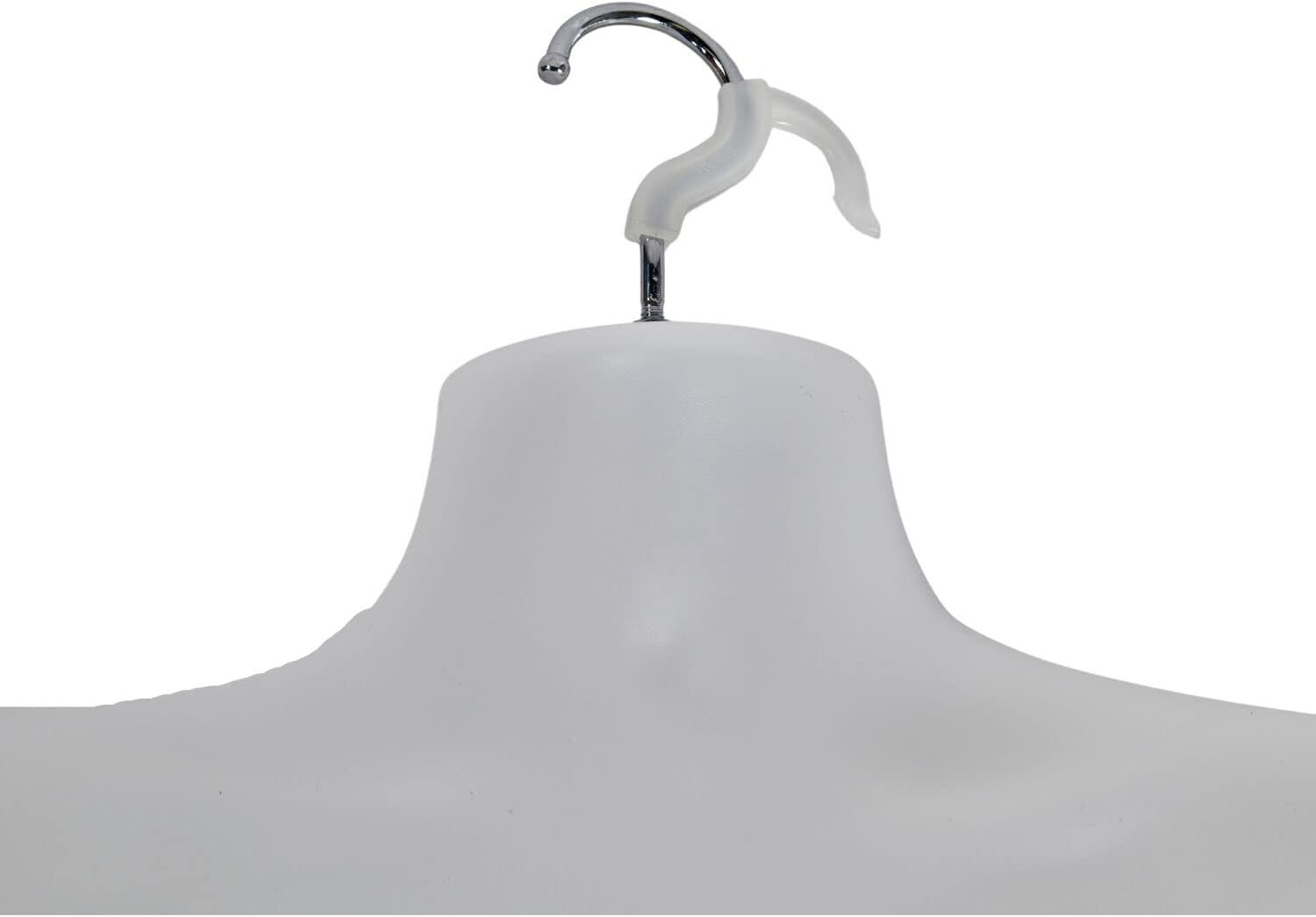 Lot of 3 Forms Molded Man’s Shirt Torso Fits S-L Hanging Male Mannequin White