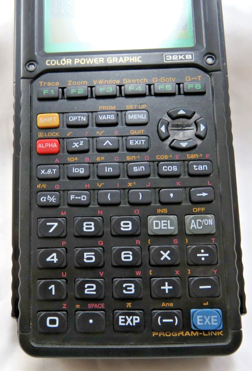 Lot 3 Casio CFX-9850GB Plus 32KB Graphing Calculators w/Covers Tested & Working