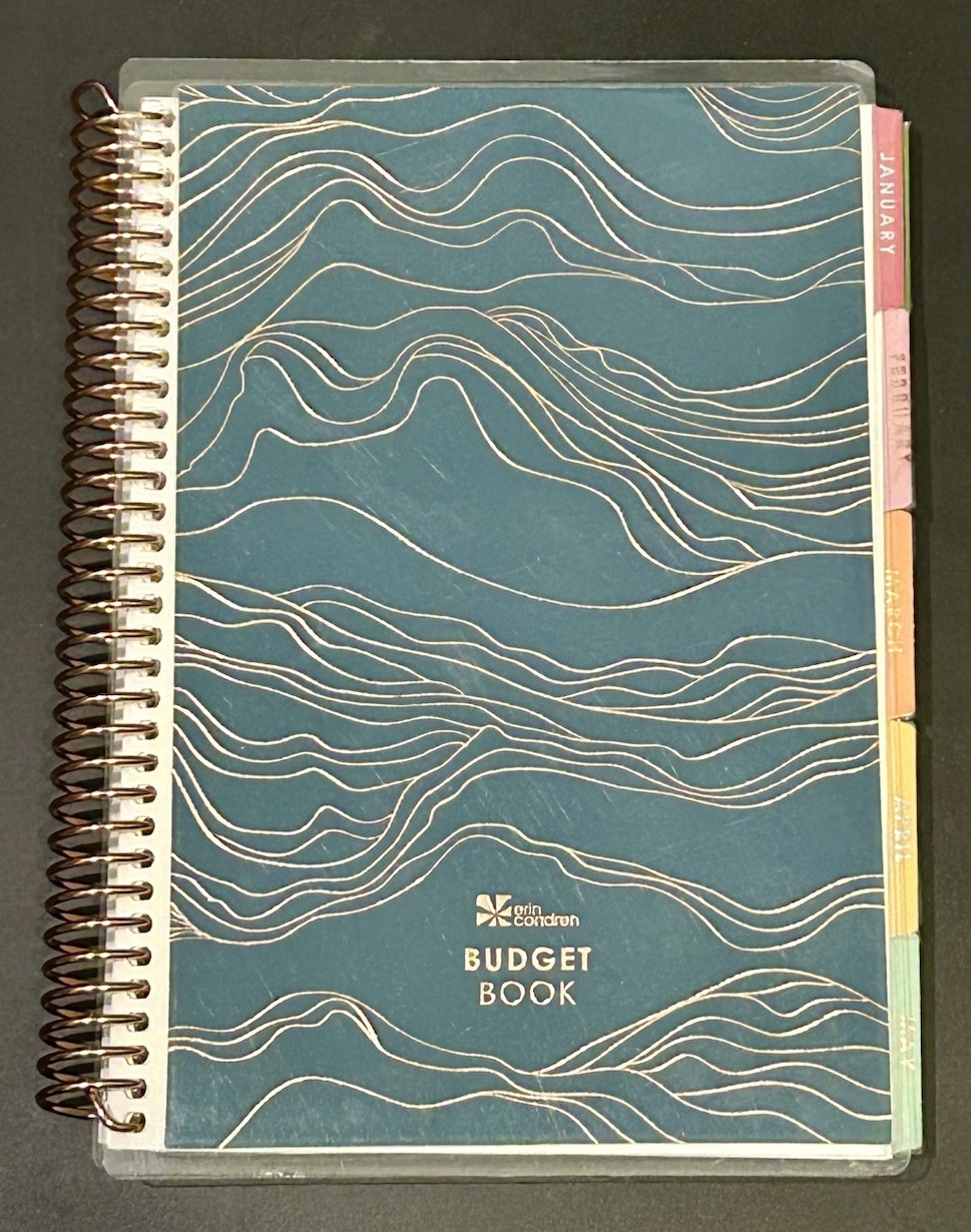 New Erin Condren Budget Book Binder Notebook