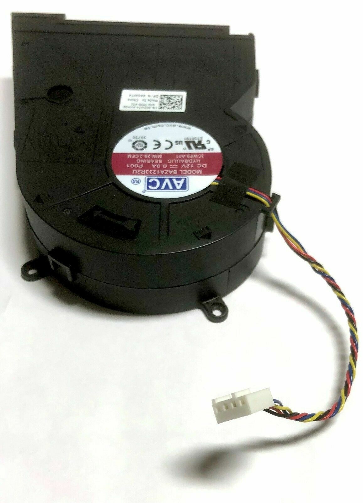 Dell Optiplex SFF PC Original AVC BAZA1233R2U 12V 0.9A CPU Cooling Fan