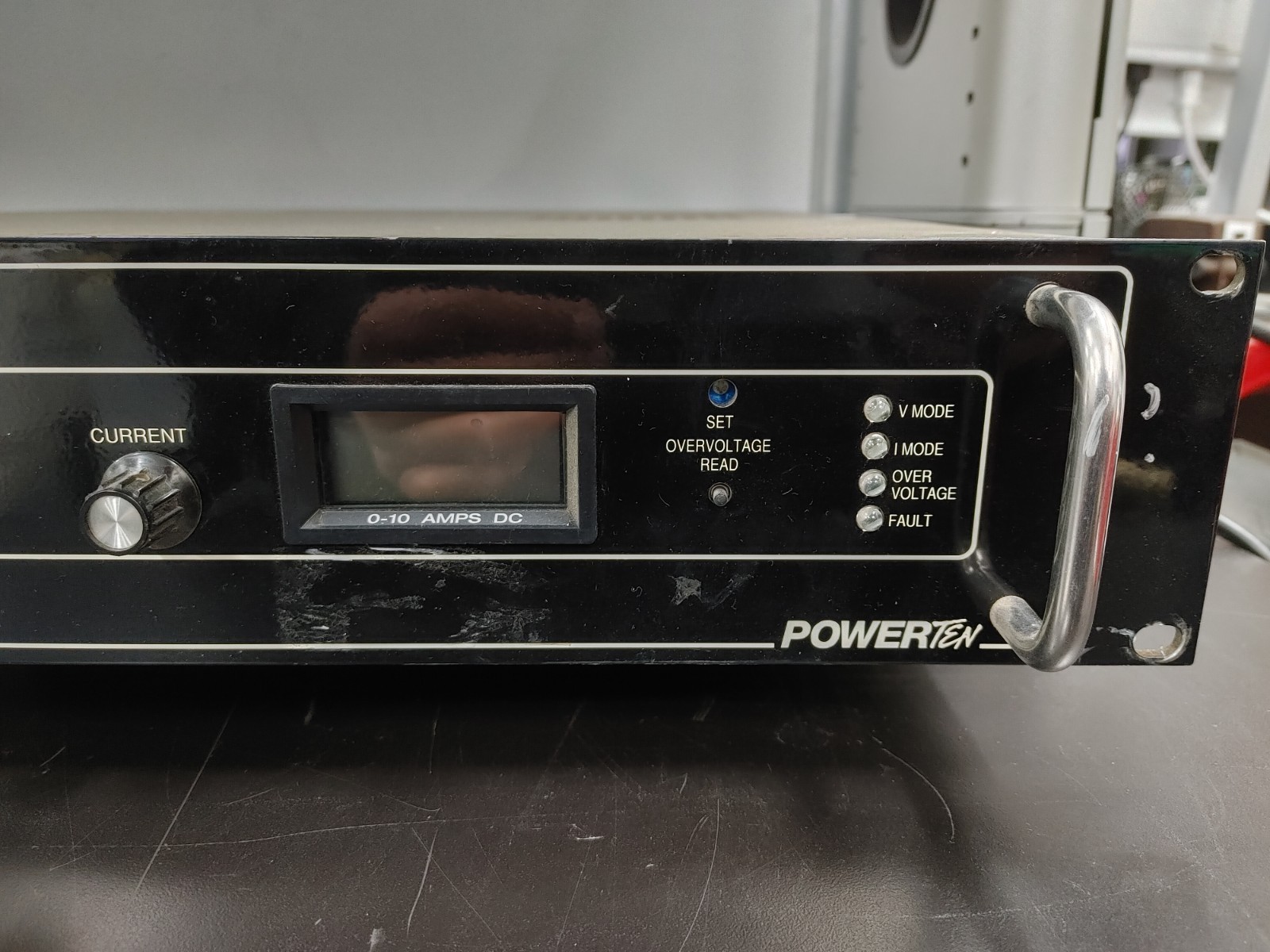 POWER TEN P62B-20010 0-200 Volts DC 0-10 Amps DC Power Supply