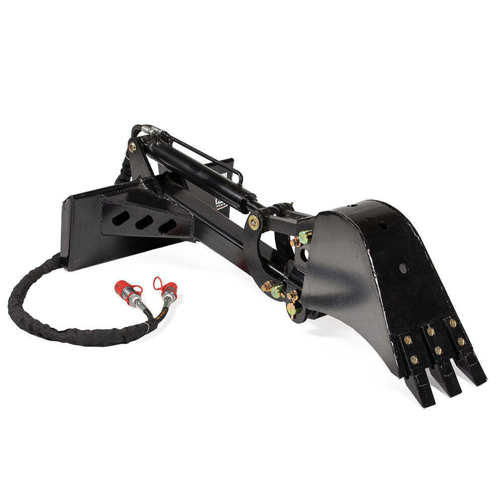 Titan Attachments Mini Skid Steer Fronthoe Backhoe Excavator with 8″ Bucket