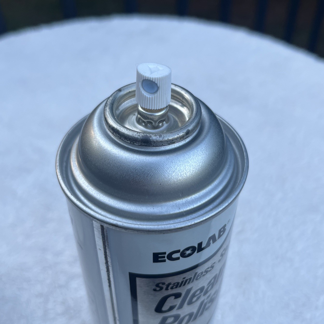 Ecolab Stainless Steel Cleaner & Polish 17 oz Commercial Aerosol Spray Can