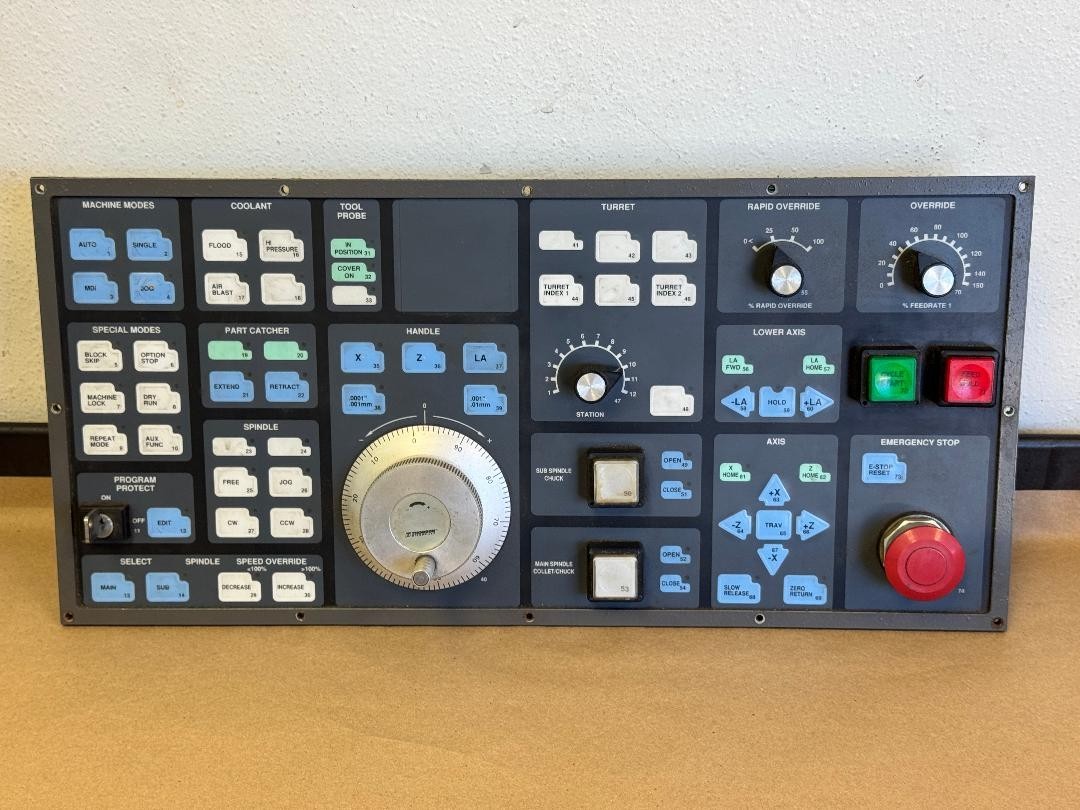 MEMTRON 35-12-169 35-12-169A 33594 OPERATOR PANEL, FROM HARDINGE CONQUEST T42SP