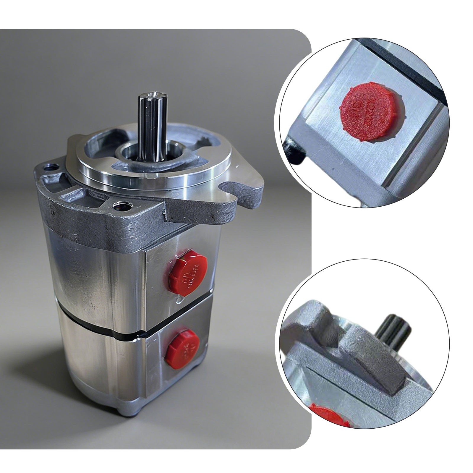 New PGP51088G3LP Two-Section Hydraulic Gear Pump for AGT Skid Steer Loader KTT23