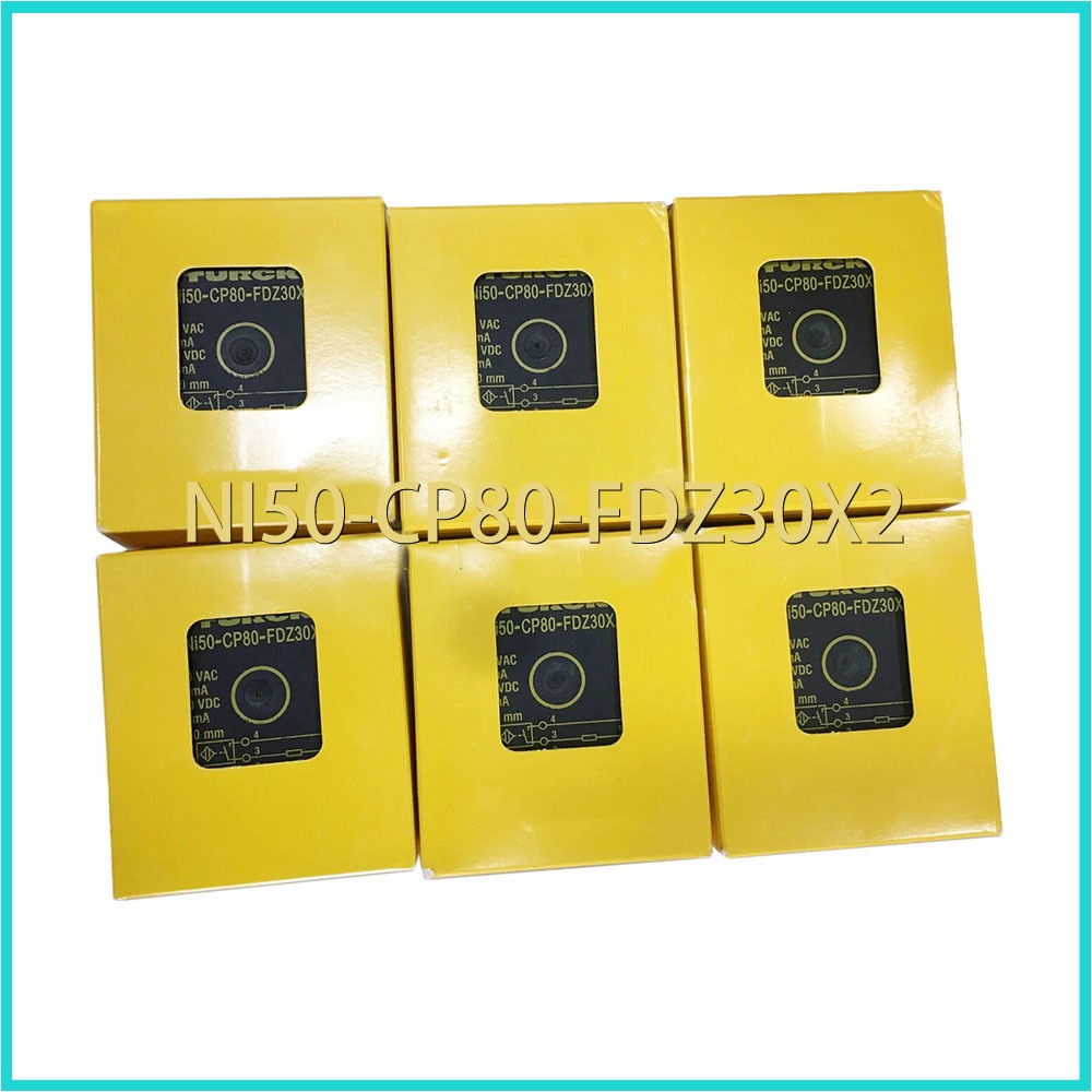 Original in stock TURCK inductive sensor NI50-CP80-FDZ30X2 50mm proximity switch