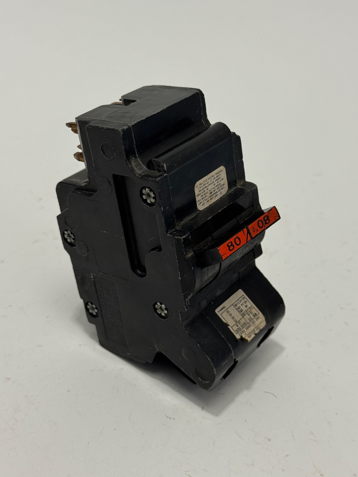 Federal Pacific Electric NA280 2 Pole 80 Amp 10kA@240V Stab-Lok Circuit Breaker