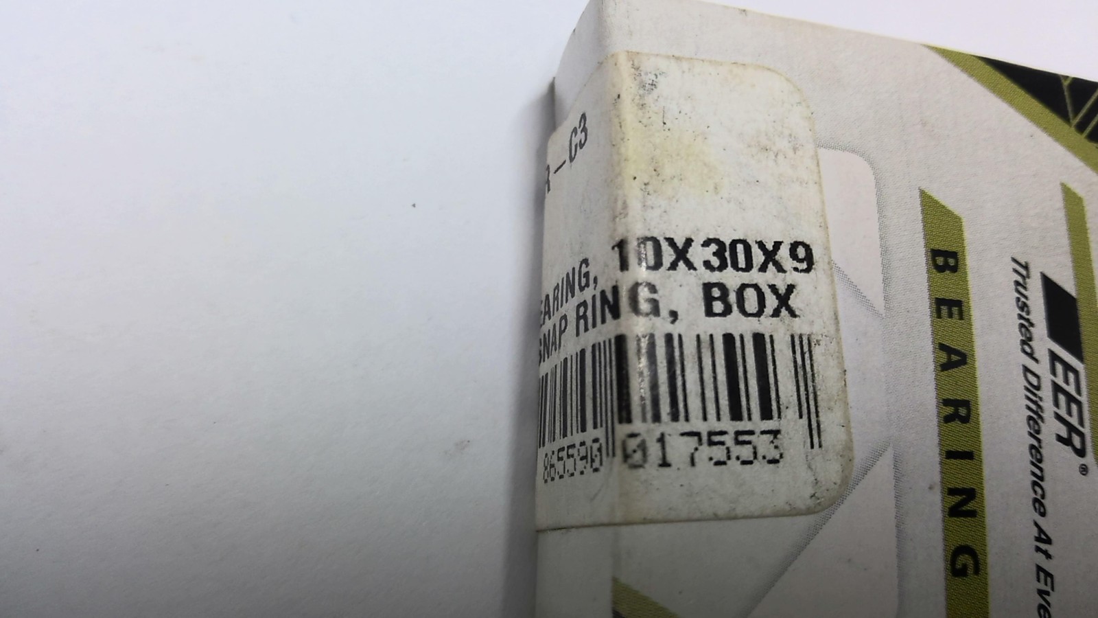 Peer 6200-ZZD-NR-C3 Bearing Lot Of 6