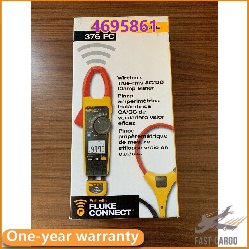 376 FC Fluke High Precision True-RMS AC/DC Clamp Meter – NEW in Box FAST SHIP