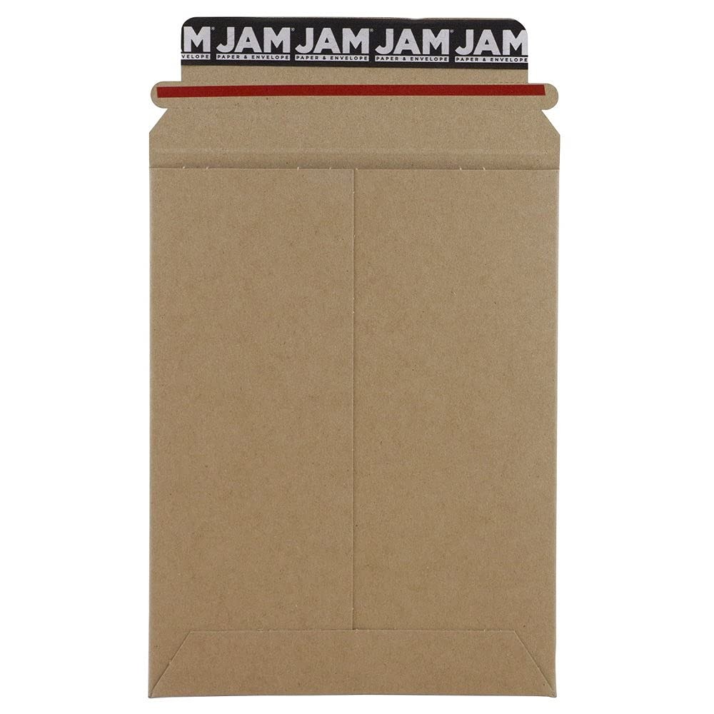 Brown Kraft Recycled Photo Mailers 6×8 Inches 6 Pack Self Adhesive Envelopes