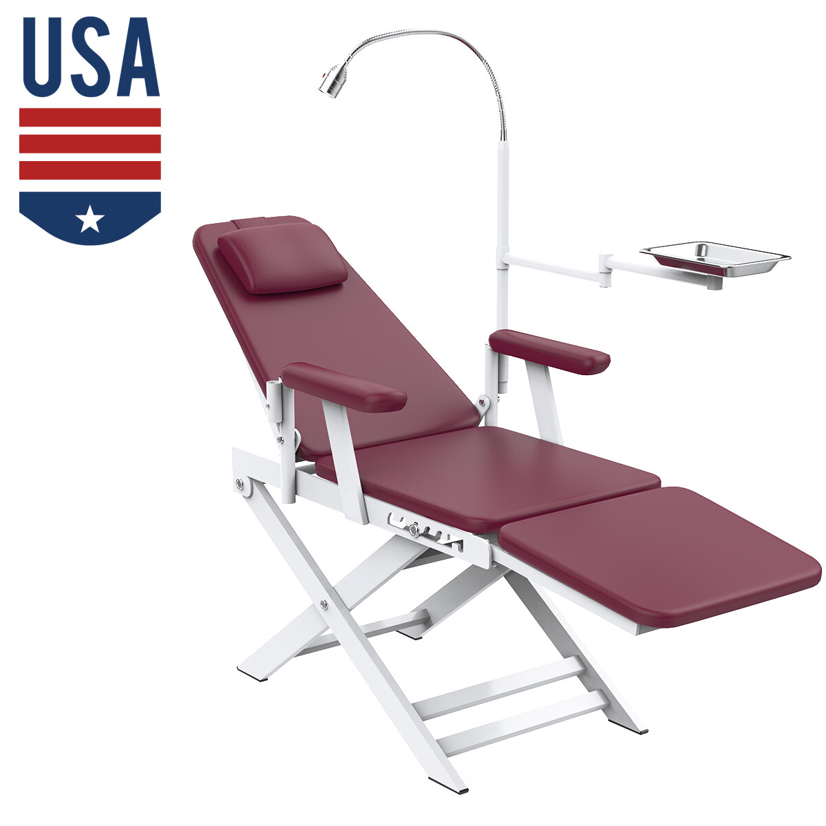 Portatile Dental unidad móvil de entrega de succión compresor de aire 4H/Silla