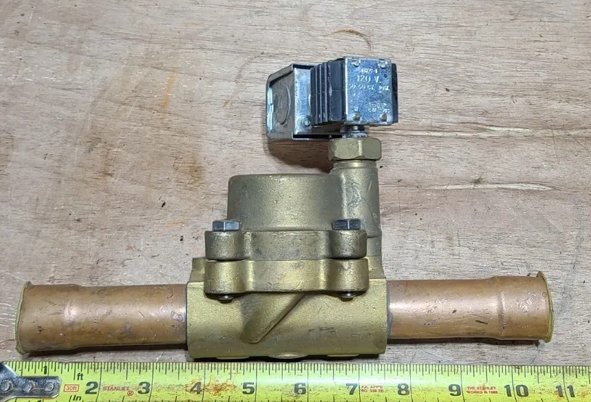 Sporlan E35S190-HP Solenoid Valve With 120 Vac Coil. 1-1/8” ODF,