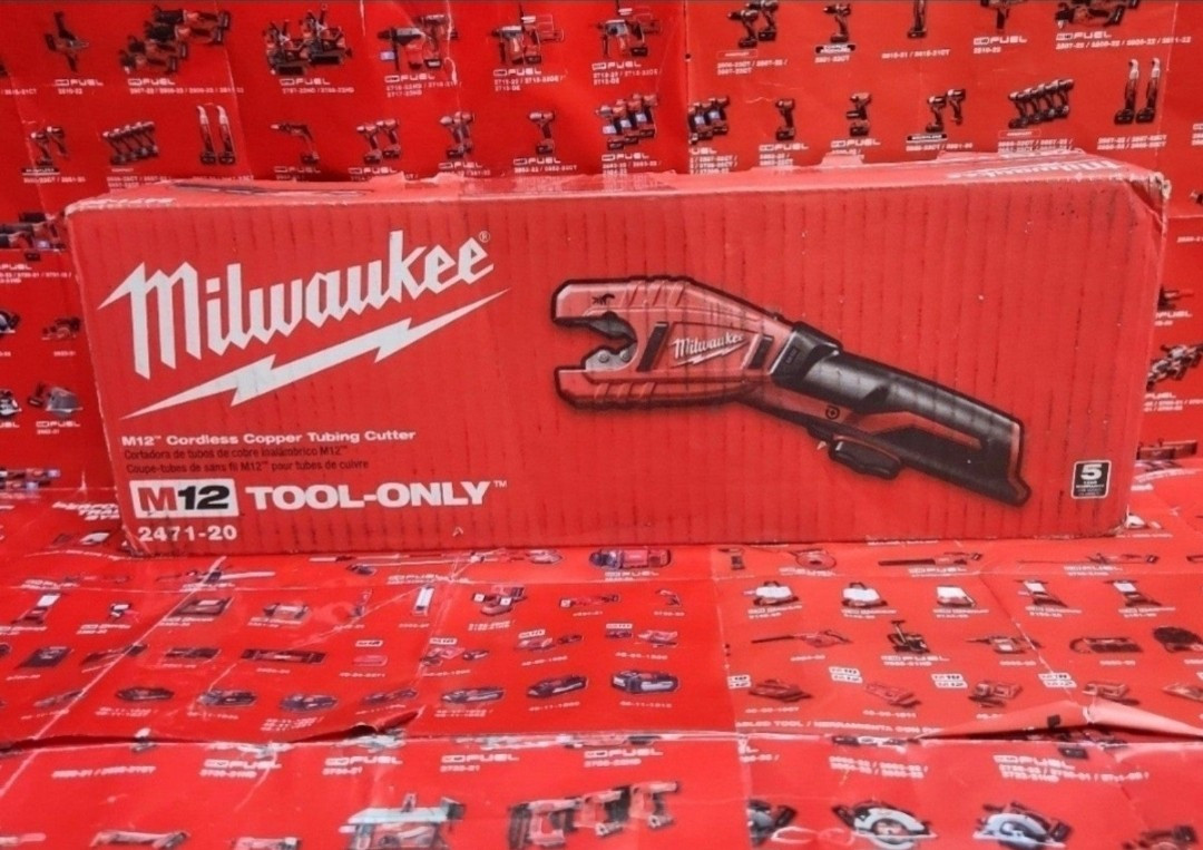 ⭐️NEW⭐️ Milwaukee M12 Cordless Copper Tubing Cutter 2471-20