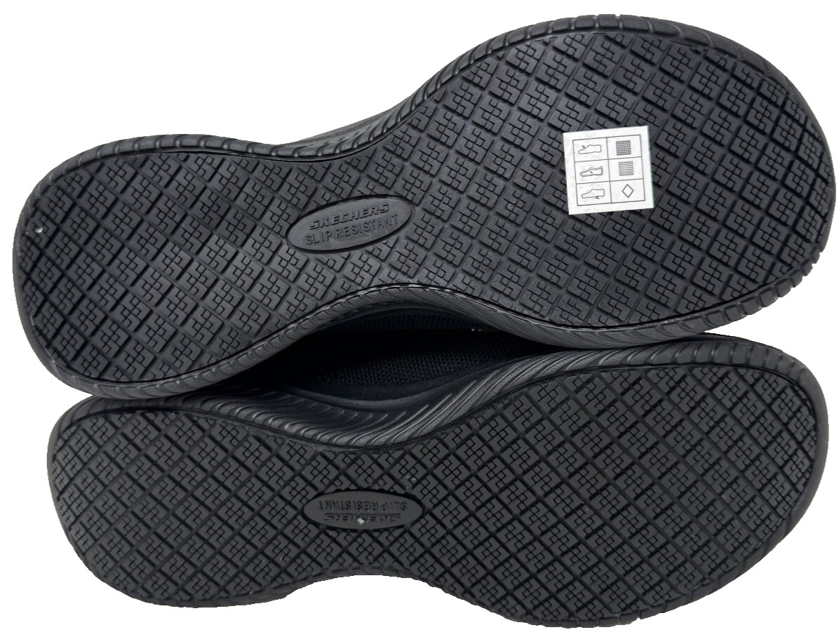 Skechers Women’s Slip-Ins Work Ultra Flex SR Lace Up Shoes Black Size:8 165FG