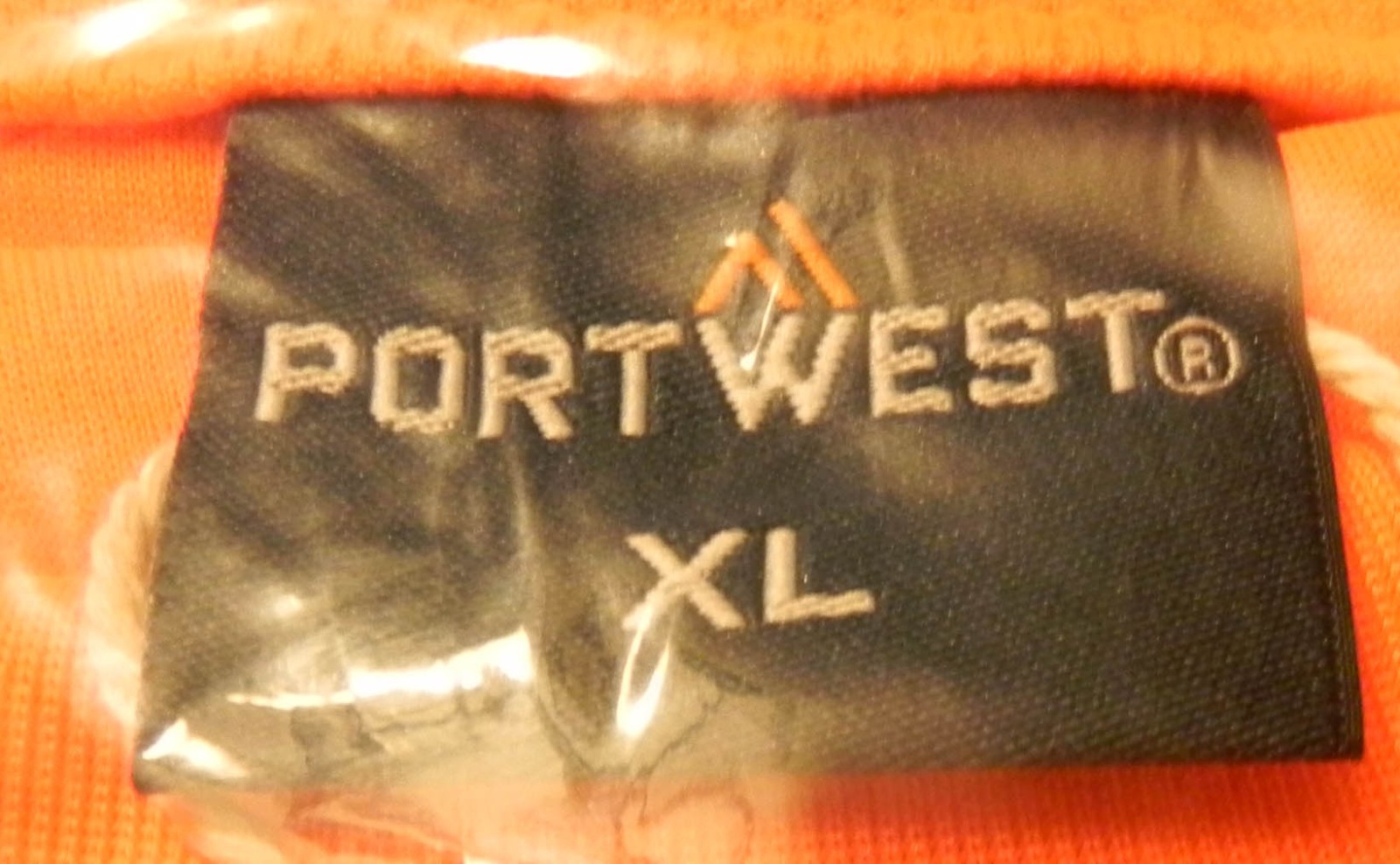 Portwest hi-vis long sleeve t-shirt Orange XL with pocket Qty 2 NIP