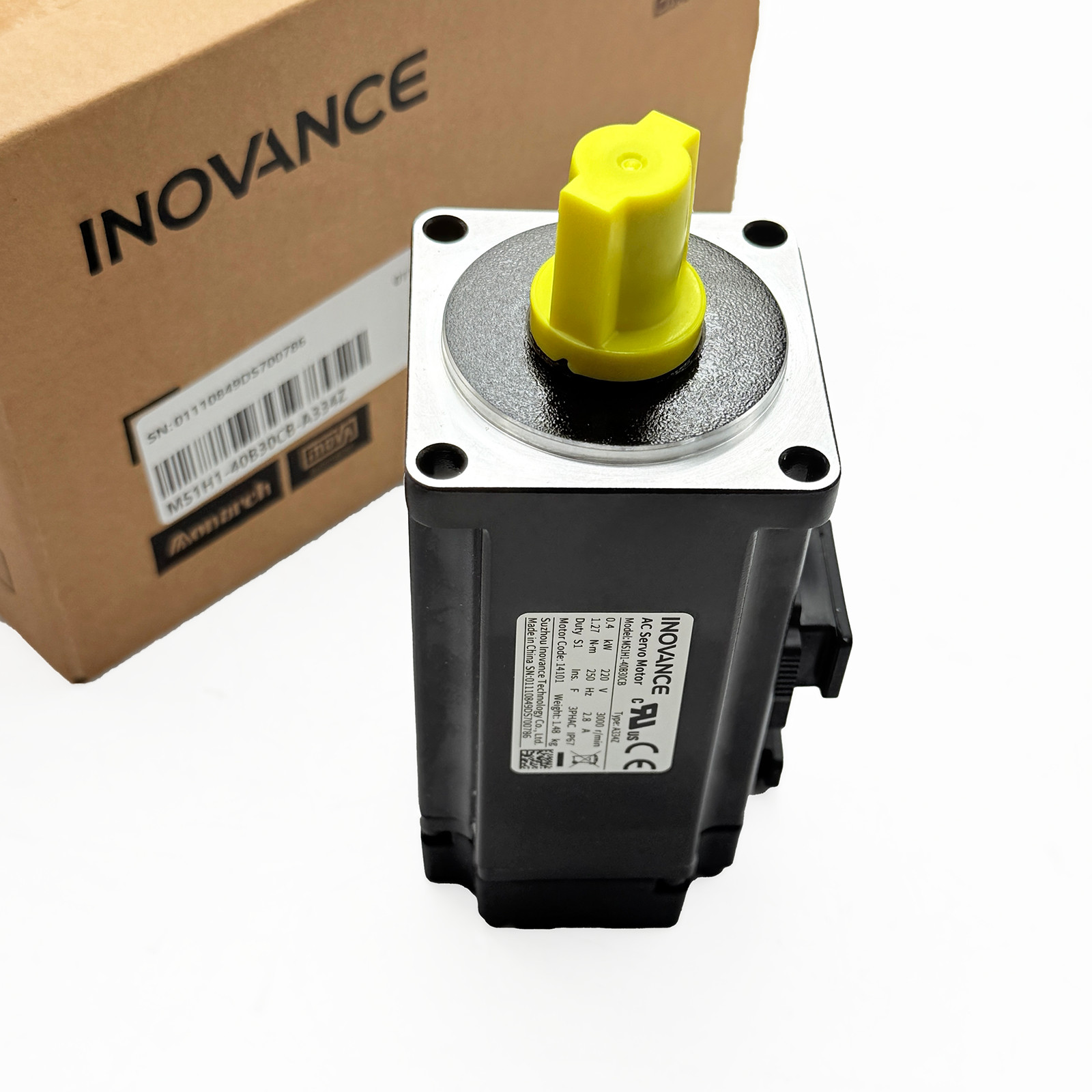Brand New 1Pcs MS1H1-40B30CB-A334Z for INOVANCE Servo Motor MS1H140B30CB-A334Z
