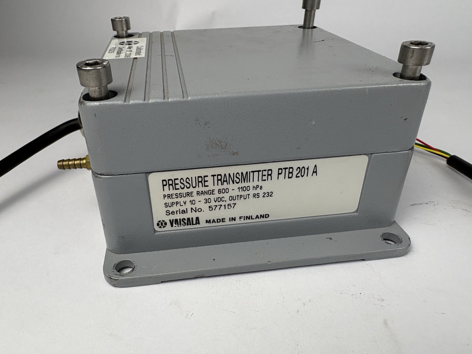 Vaisala PTB 201 A Pressure Transmitter 600-1100hPa Made In Finland