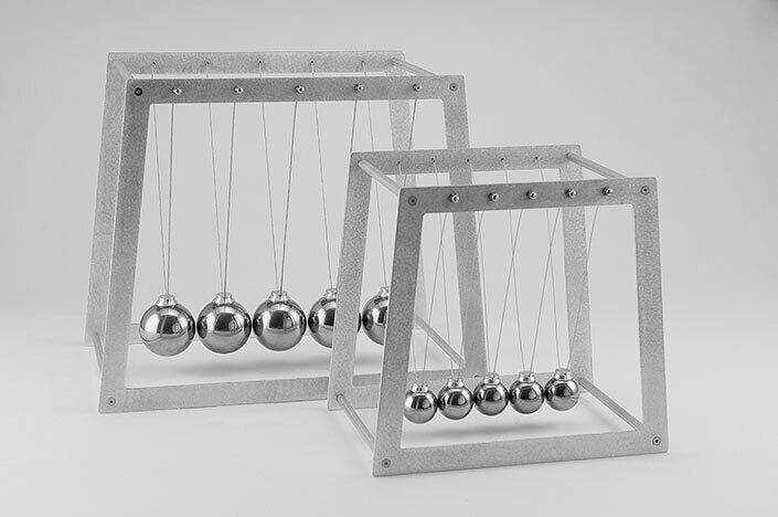 High End Extra Large Museum Quality Giant Newton’s Cradle