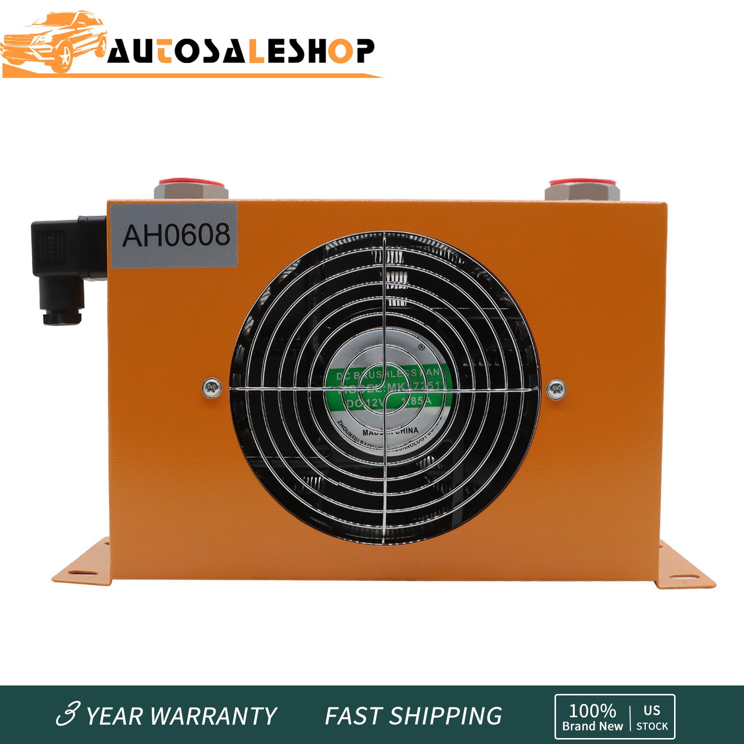 Hydraulic Oil Cooler Air-cooled Radiator For AGT MiniExcavator Digger AH0608T-CA