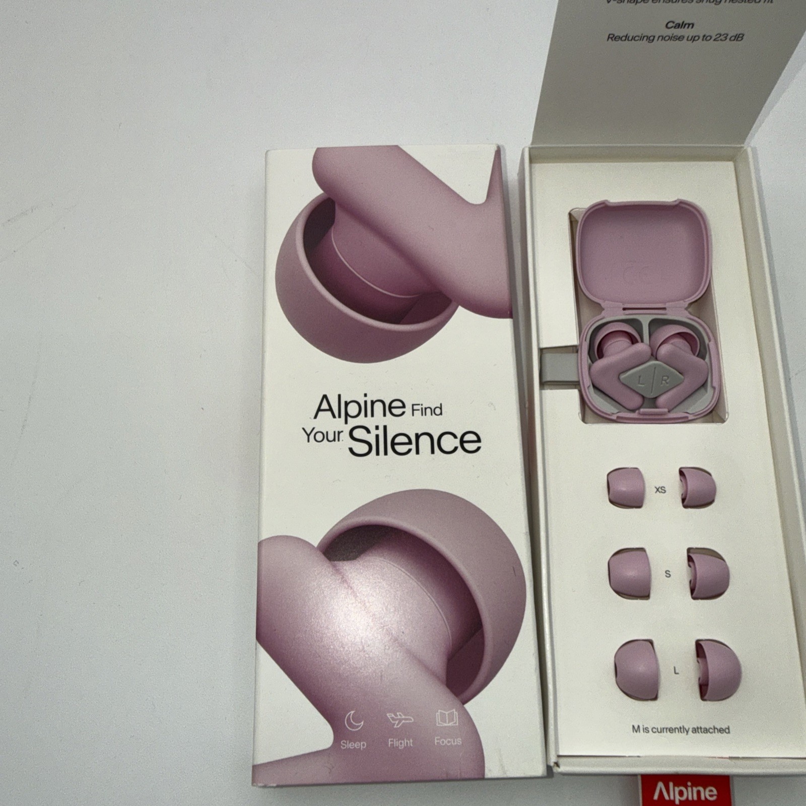 Silence Earplugs for Sleep, Focus & Travel – V-Shape Snug Fit & Soft Oval Tips
