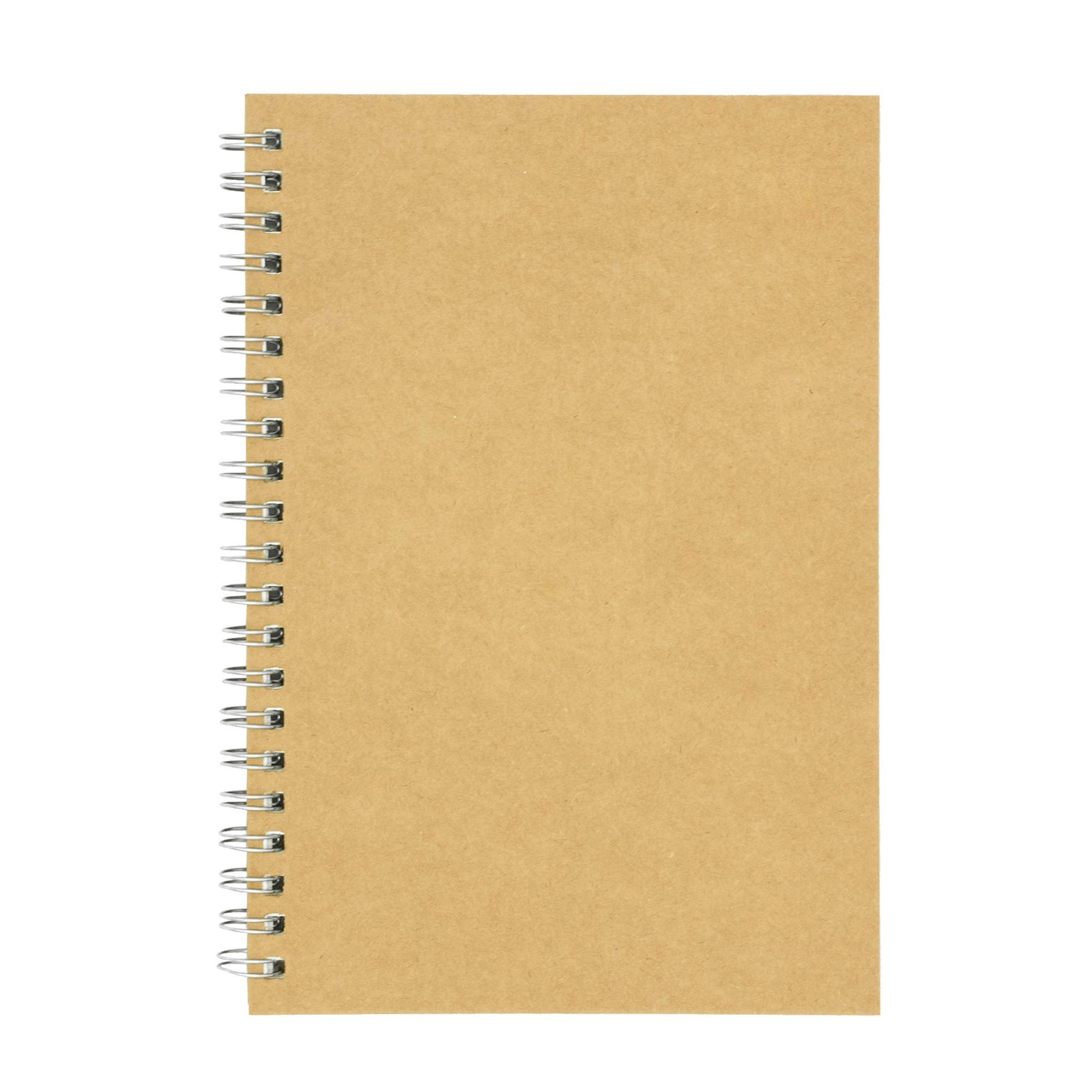DSTELIN Soft Cover Spiral Notebook Journal, Coofficer Blank Sketch Book Brown
