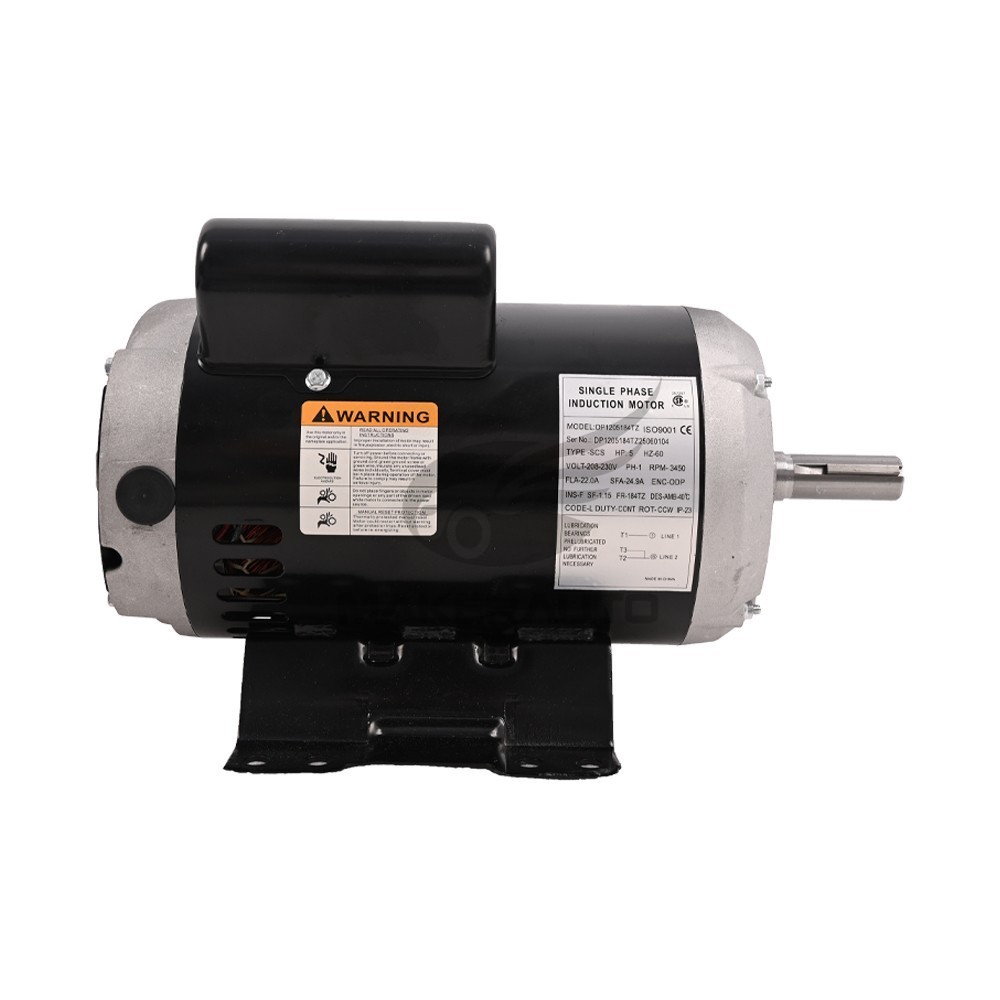 5HP 3450 Rpm Air Compressor Motor 56283138 Fits Ingersoll Rand 230V 7/8” Shaft