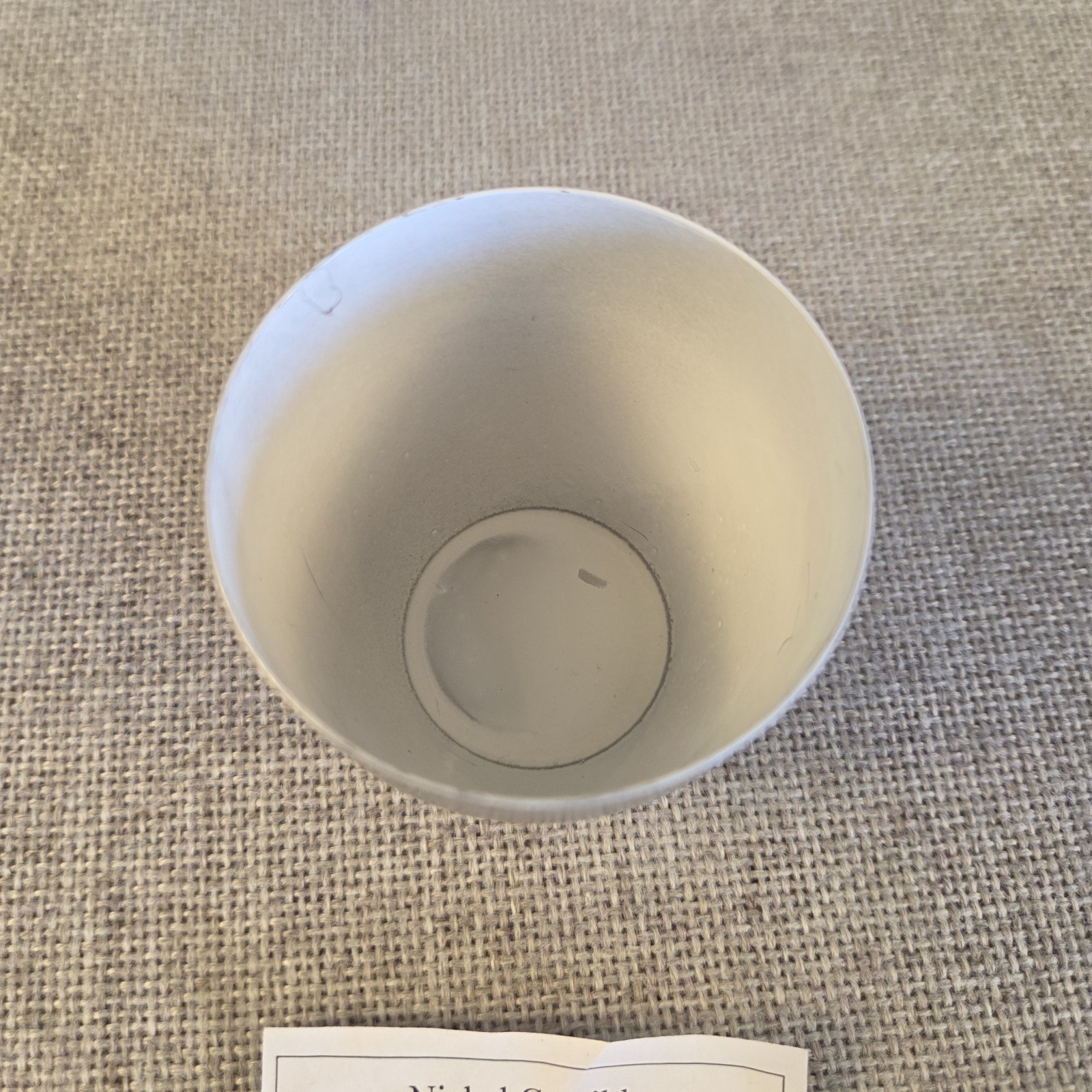 Metal Technology 20-0075HF Nickel Crucible 75 mL High Form
