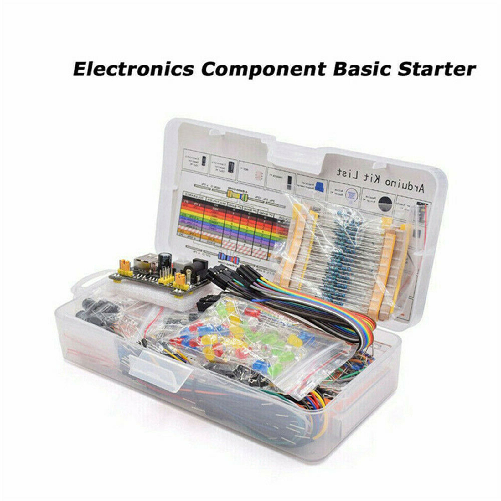 Electronics Component Basic Starter Kit w/830 tie-points Breadboard C1Y3