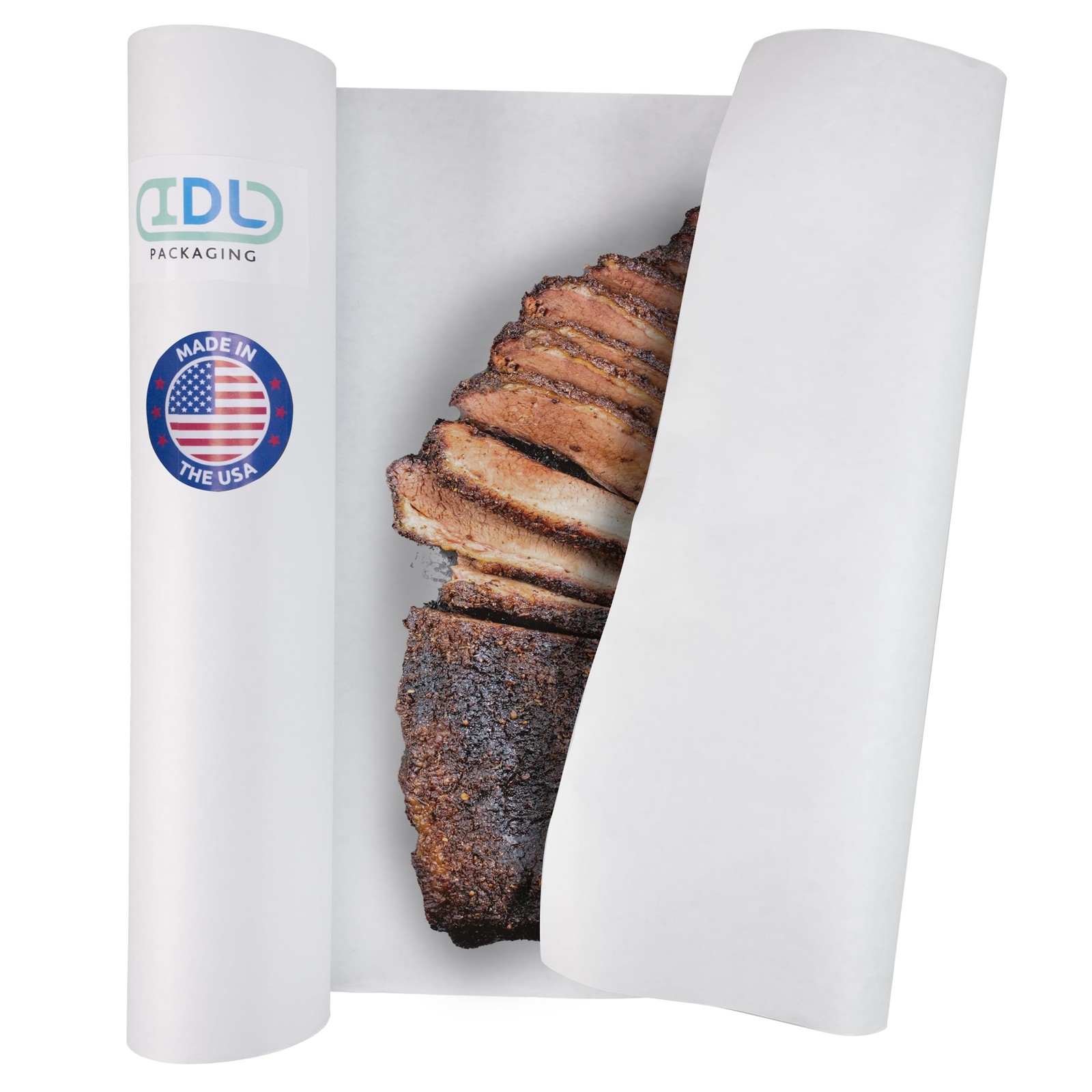 White Butcher Paper 18″ x 2160″ (180 feet) – x 180 feet, 1 Roll,