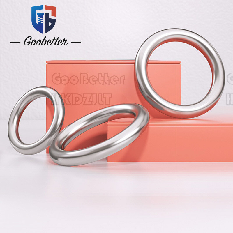Stainless Steel 304 A2 Round O Rings, Mooring Ring M3 M4 M5 M6 M7 M8 M10 M12 M16