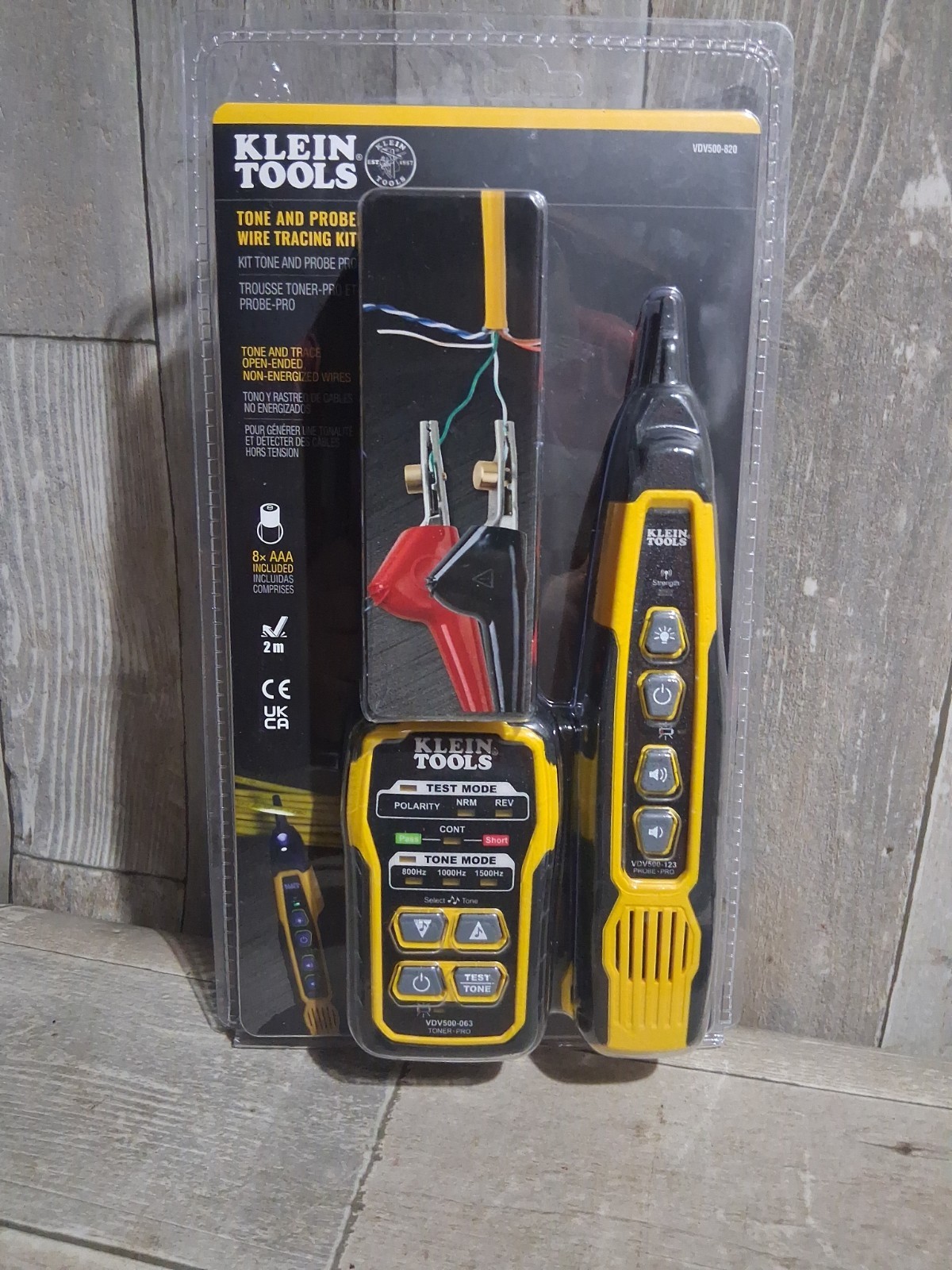 Klein Tools VDV500-820 Tone & Probe PRO Cable Tester LAN Telecom Kit -New 🔥🔥❗