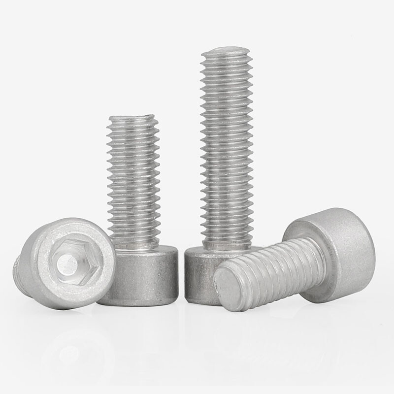 Aluminum Alloy 6063 Allen Bolts Hex Socket Cap Head Screws M2 M3 M4 M5 M6 M8 M10