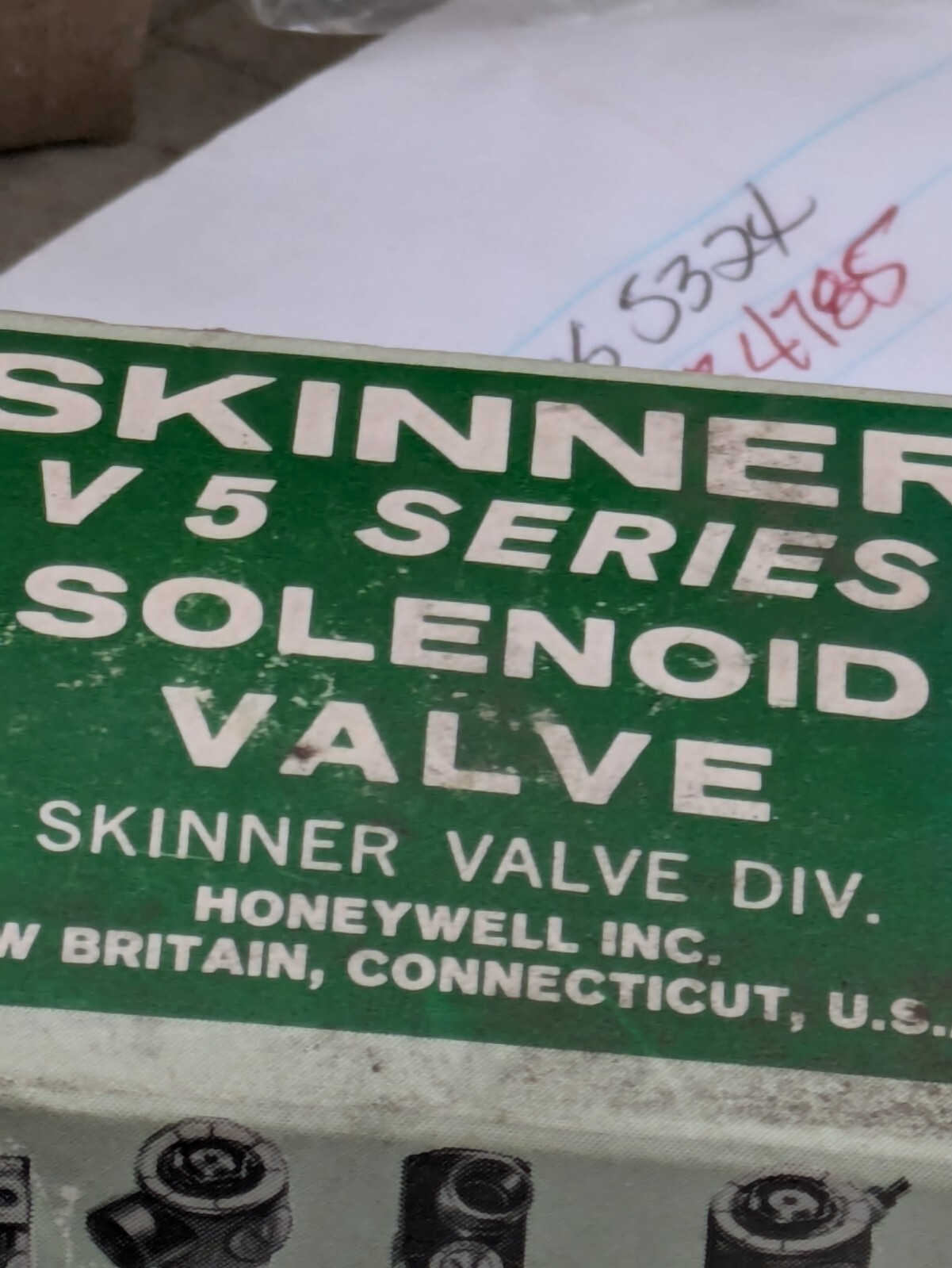 New Skinner V53DB2150 Solenoid Valve 120/60-110/50