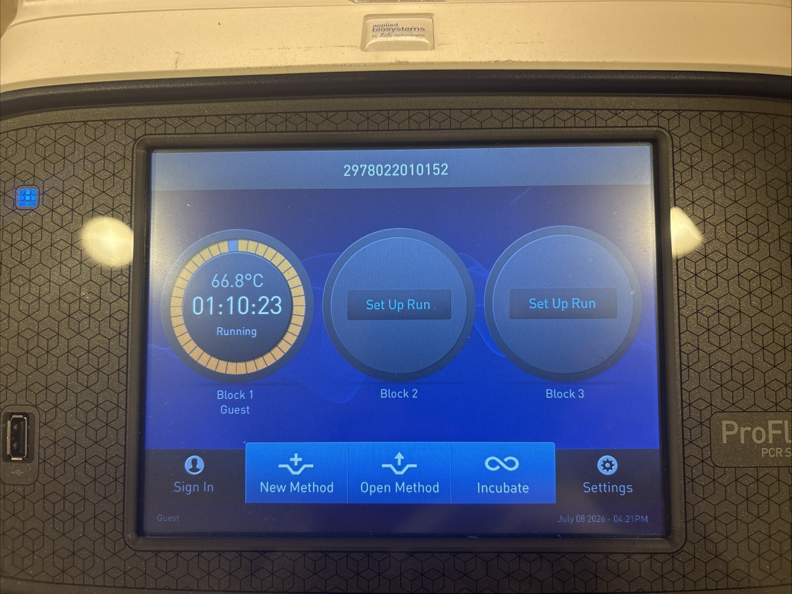 Applied Biosystems Proflex Base PCR System 3×32 Block, Mfg 2022