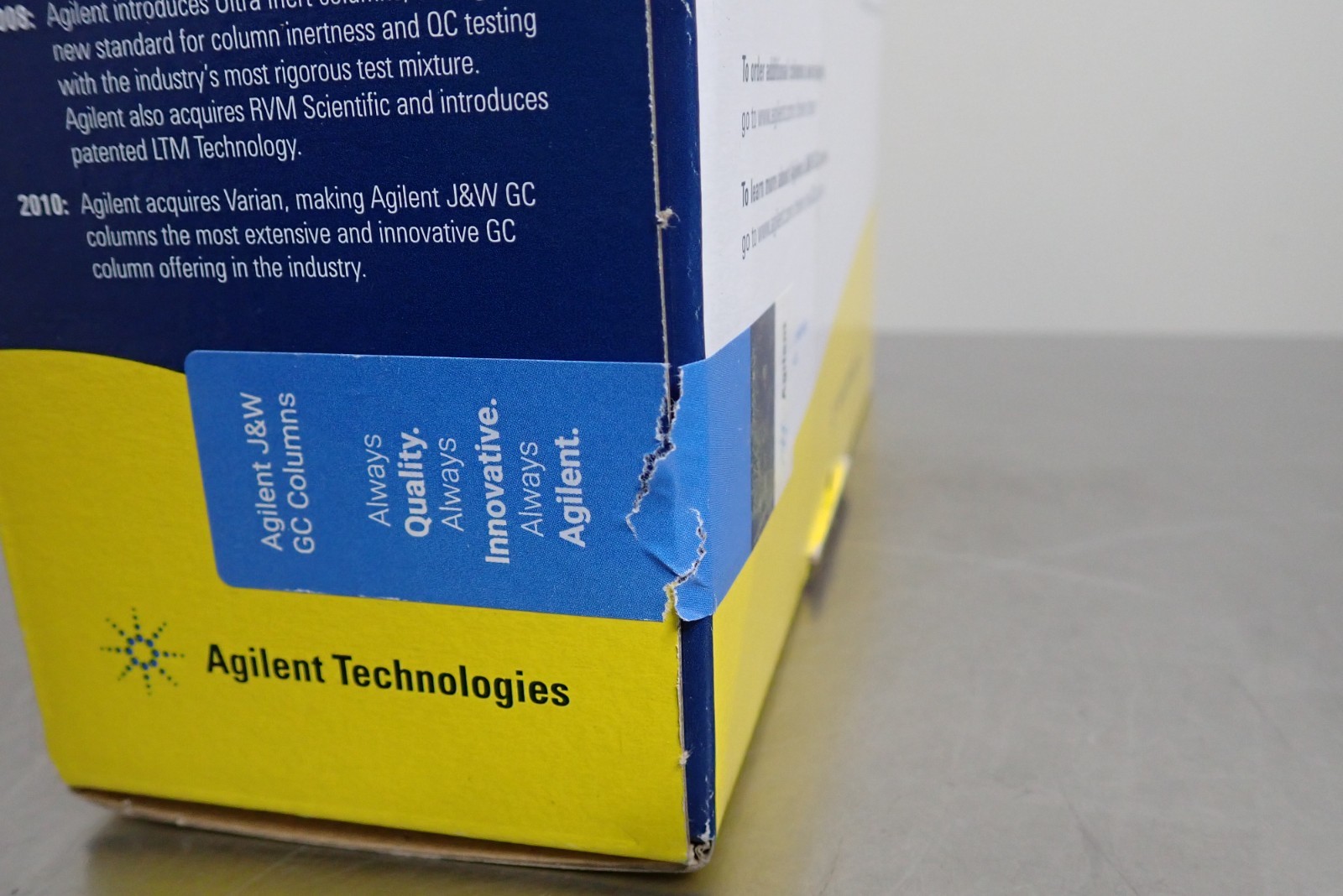 Agilent Technologies CP9151 GC Columns VF-1701ms, 30 m, 0.25 mm, 0.25 µm – NEW