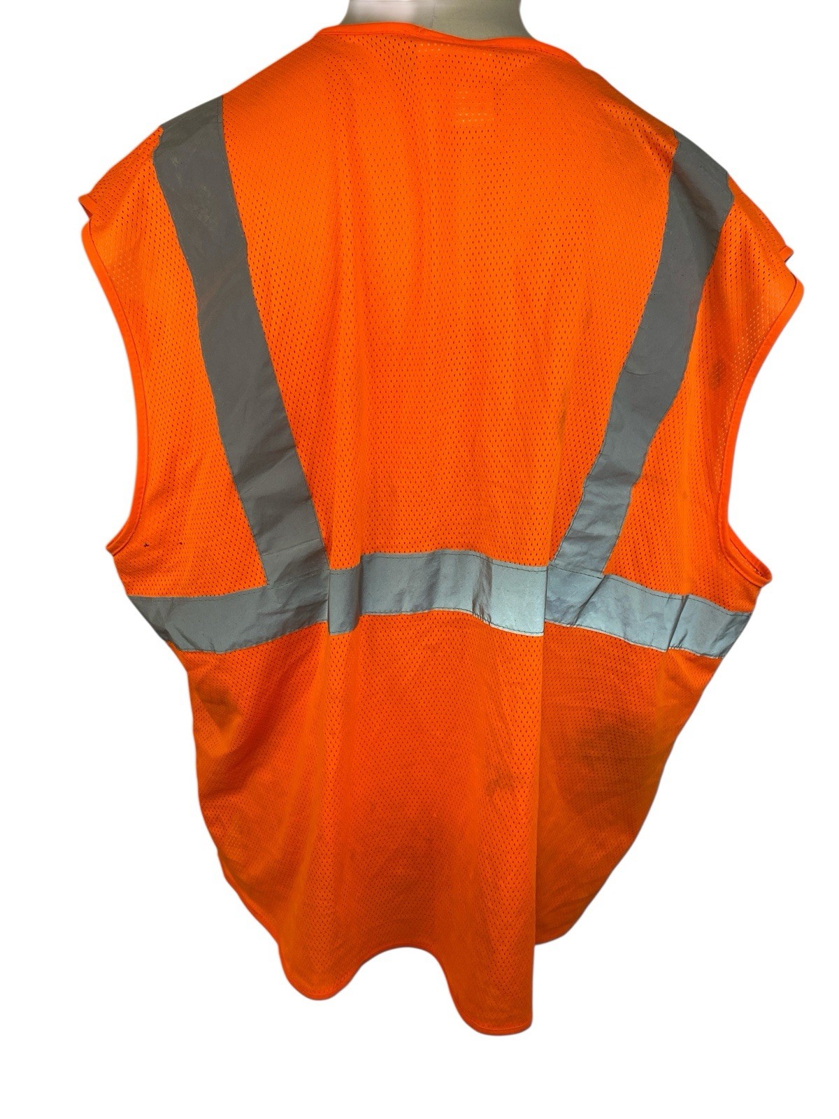 PIP Yellow and Orange Safety Vests with Reflective Tape Men’s 5XL (5136)