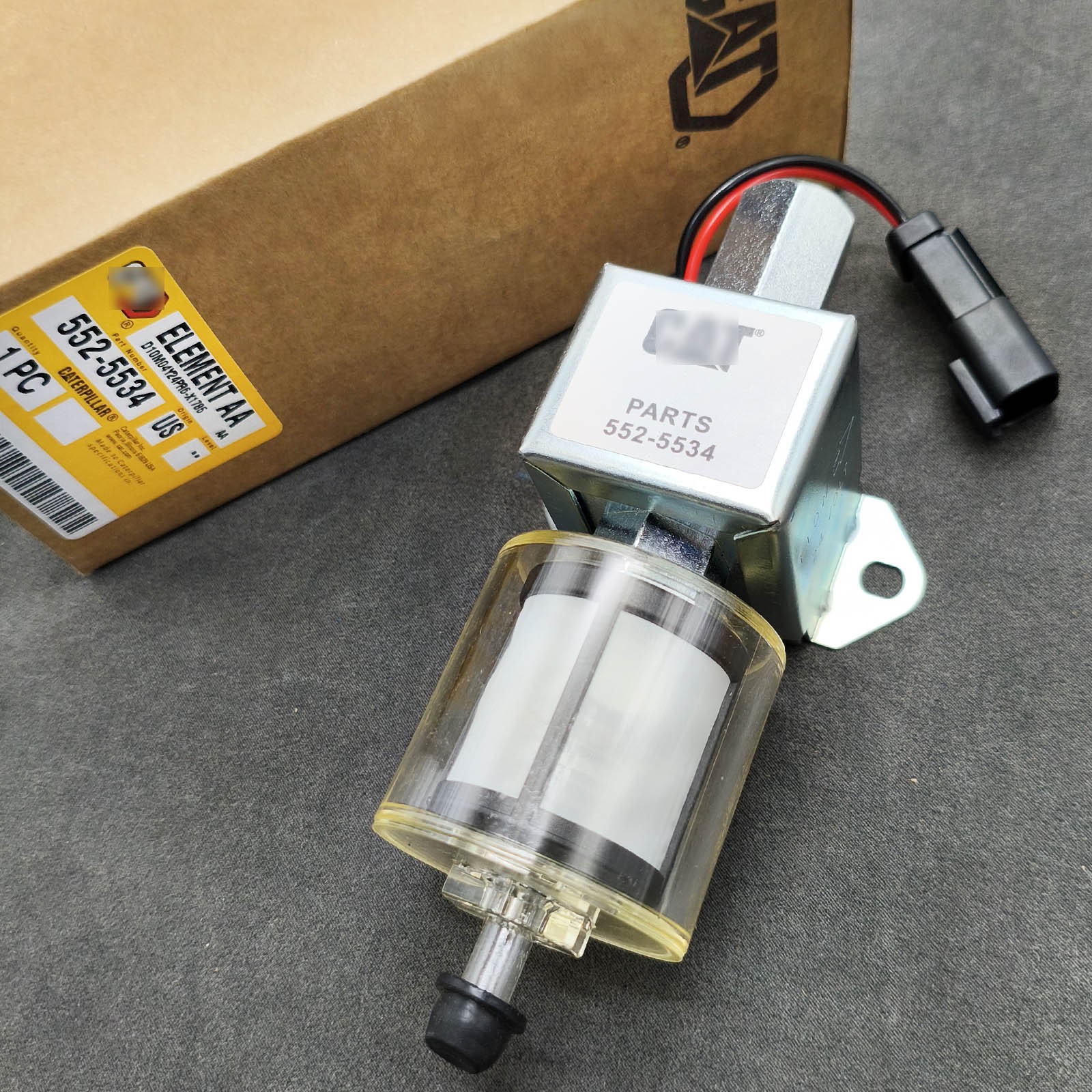 New 552-5534 Fuel Transfer Pump For Caterpillar D Series Loader