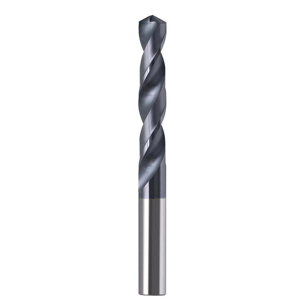 10pcs HRC55 AlTiN Coated Solid Carbide Drill Bit 1.6mm-2.58mm Twist 2-Flute